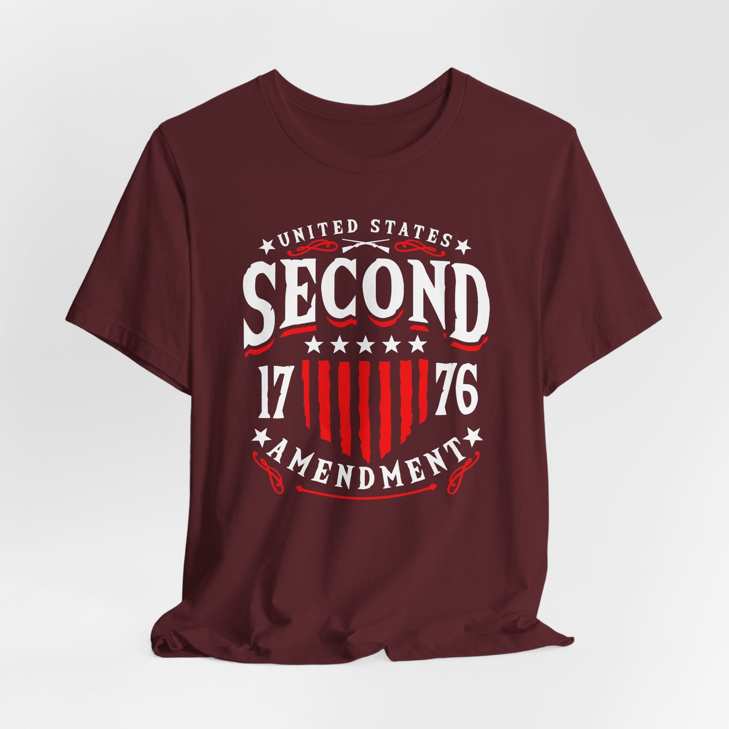 United States 2nd Amendment, 1776 Unisex T-Shirt, Patriotic Tee, Freedom Liberty Tee, 2nd Amendment Merch, American Patriot Top - Old Glory 1776 Apparel