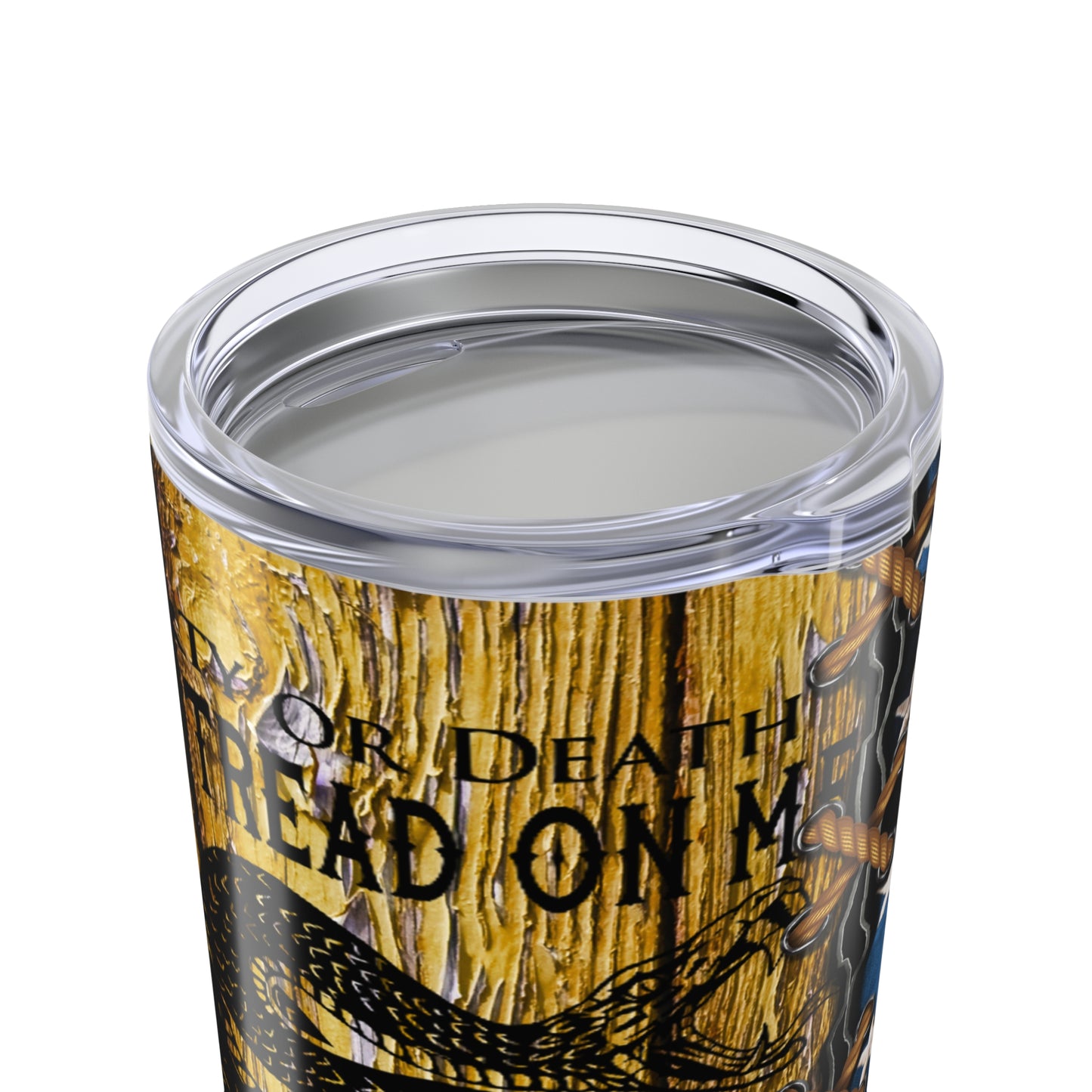 Liberty or Death Don't Tread on Me, 20oz Tumbler - Old Glory 1776 Apparel