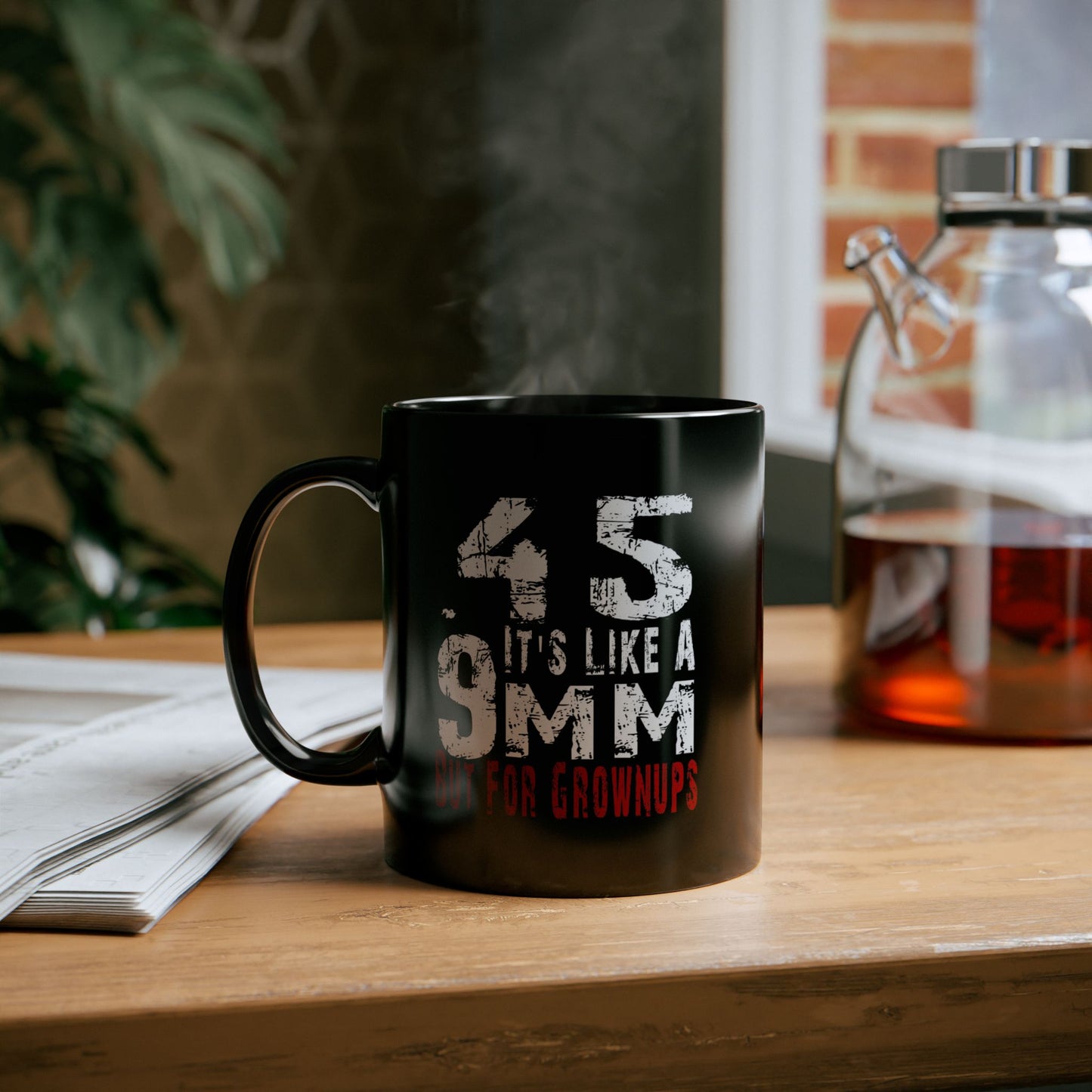 Funny Gun Enthusiast Mug, 11oz & 15oz Coffee Cup, Gift for Grownups, Coffee Lovers, Birthday, Father's Day
