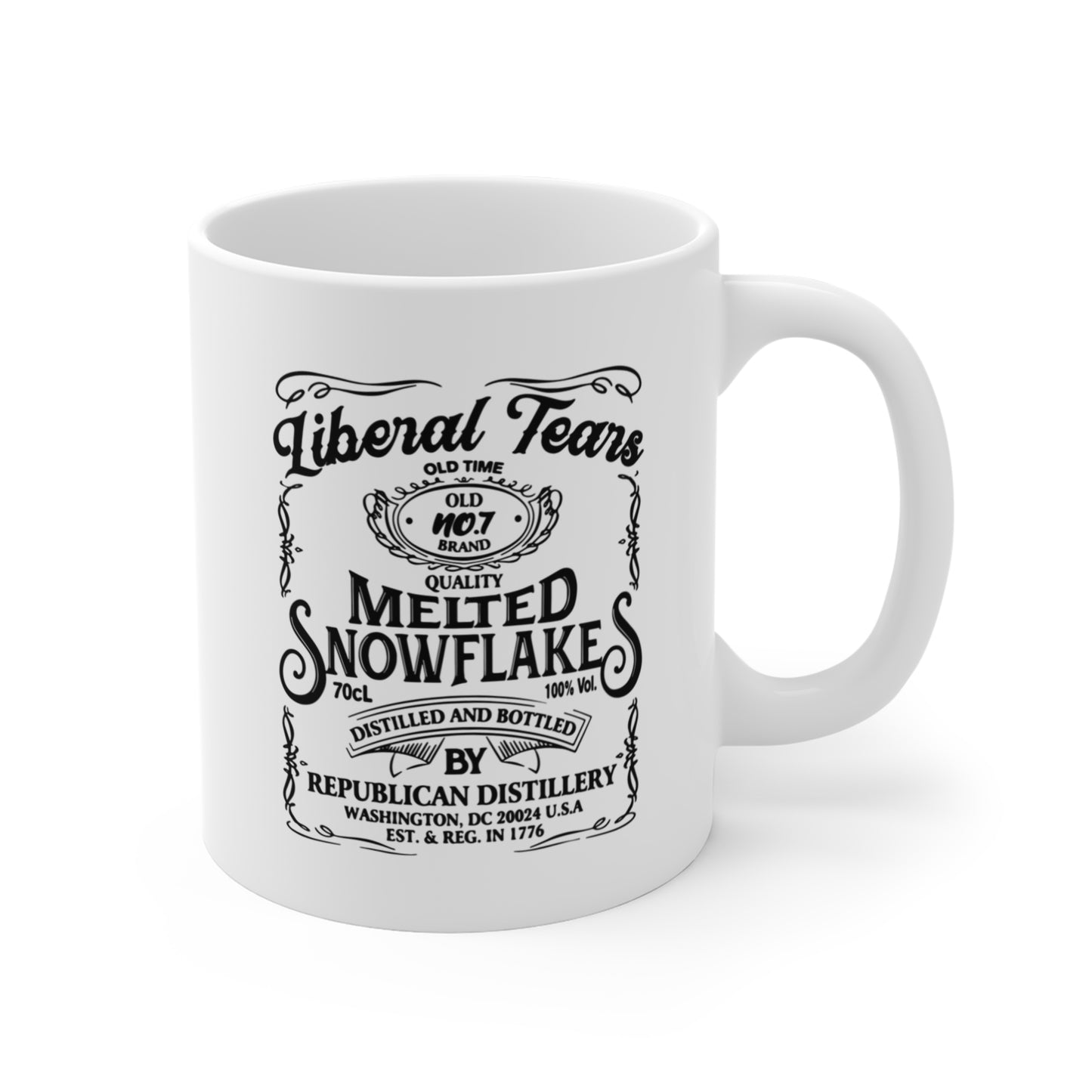 Liberal Tears Mug, Funny Coffee Cup, Gift for Friends, Humor Mug, Unique Kitchen Decor, Political Coffee Mug