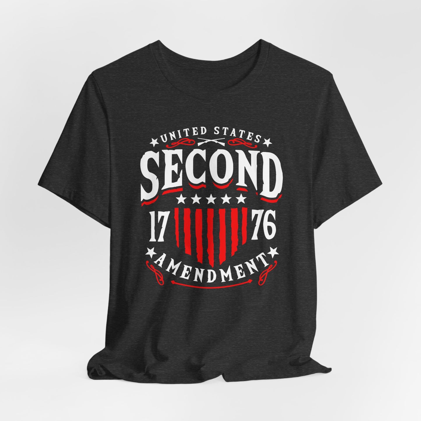 United States 2nd Amendment, 1776 Unisex T-Shirt, Patriotic Tee, Freedom Liberty Tee, 2nd Amendment Merch, American Patriot Top - Old Glory 1776 Apparel