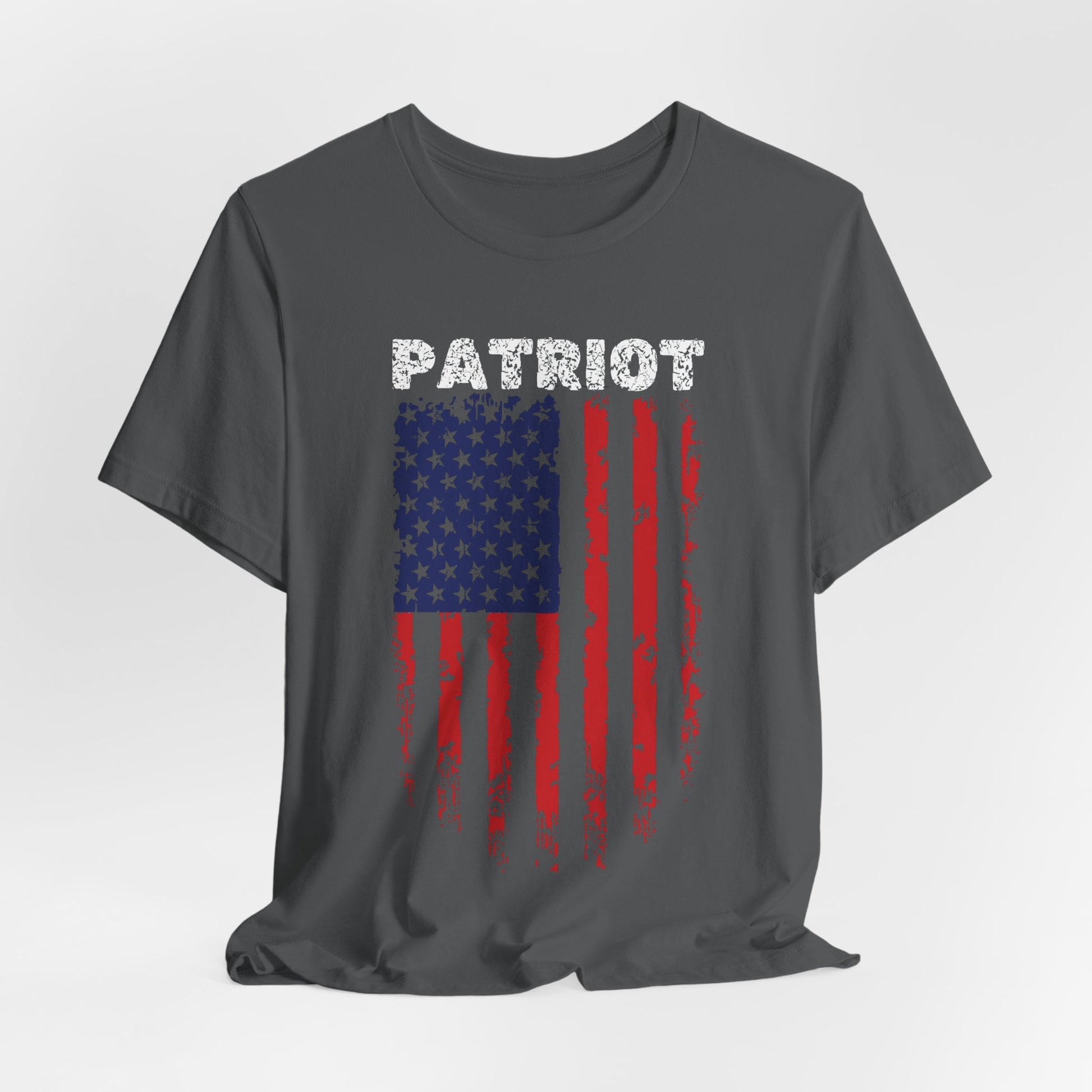 Patriot Flag Unisex T-Shirt, American Pride Tee, Fearless and Bold Shirt, USA Patriotism Top, Patriotic Gift - Old Glory 1776 Apparel