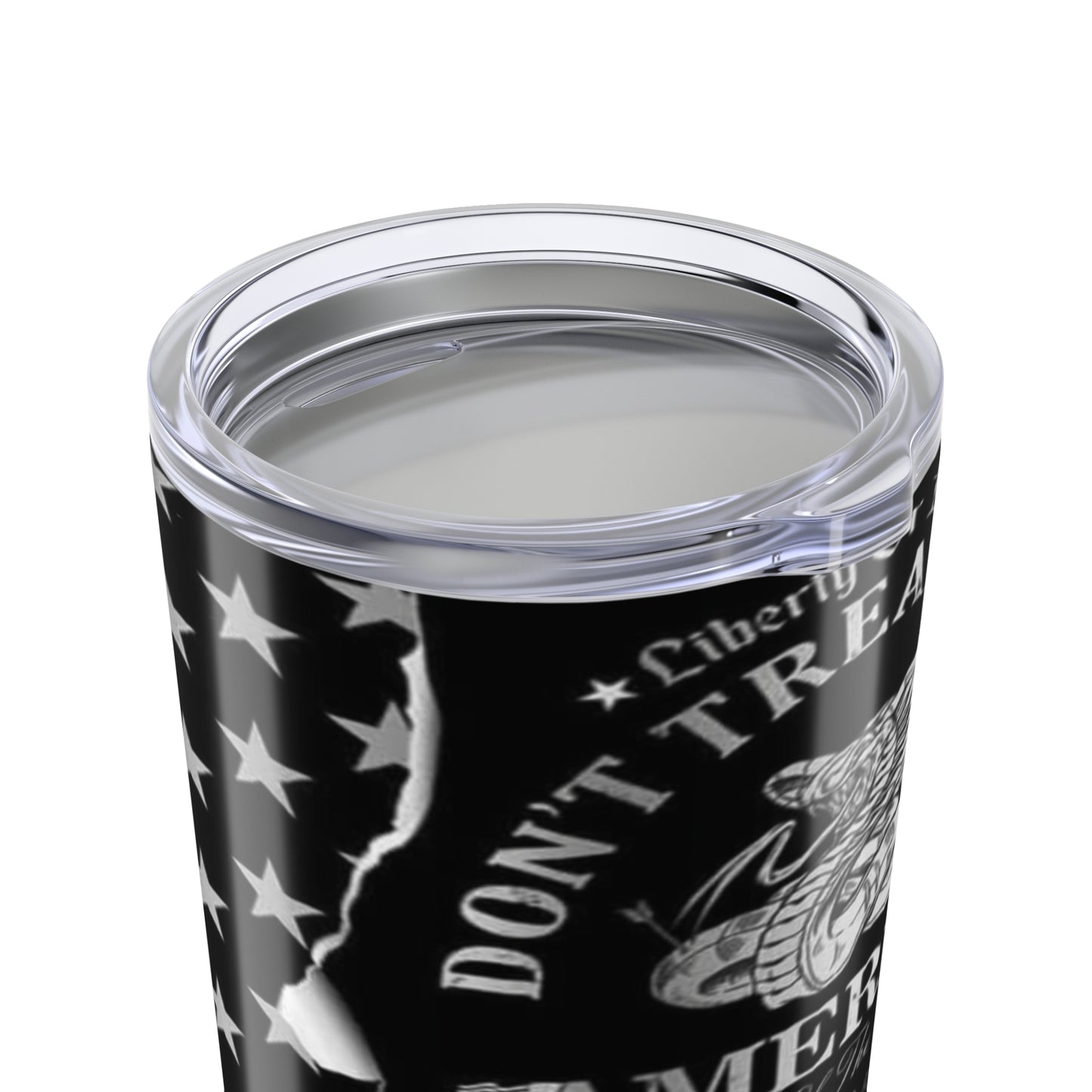 Liberty or Death, Patriotic 20oz Tumbler, Don't Tread on Me, Perfect for Freedom Lovers - Old Glory 1776 Apparel