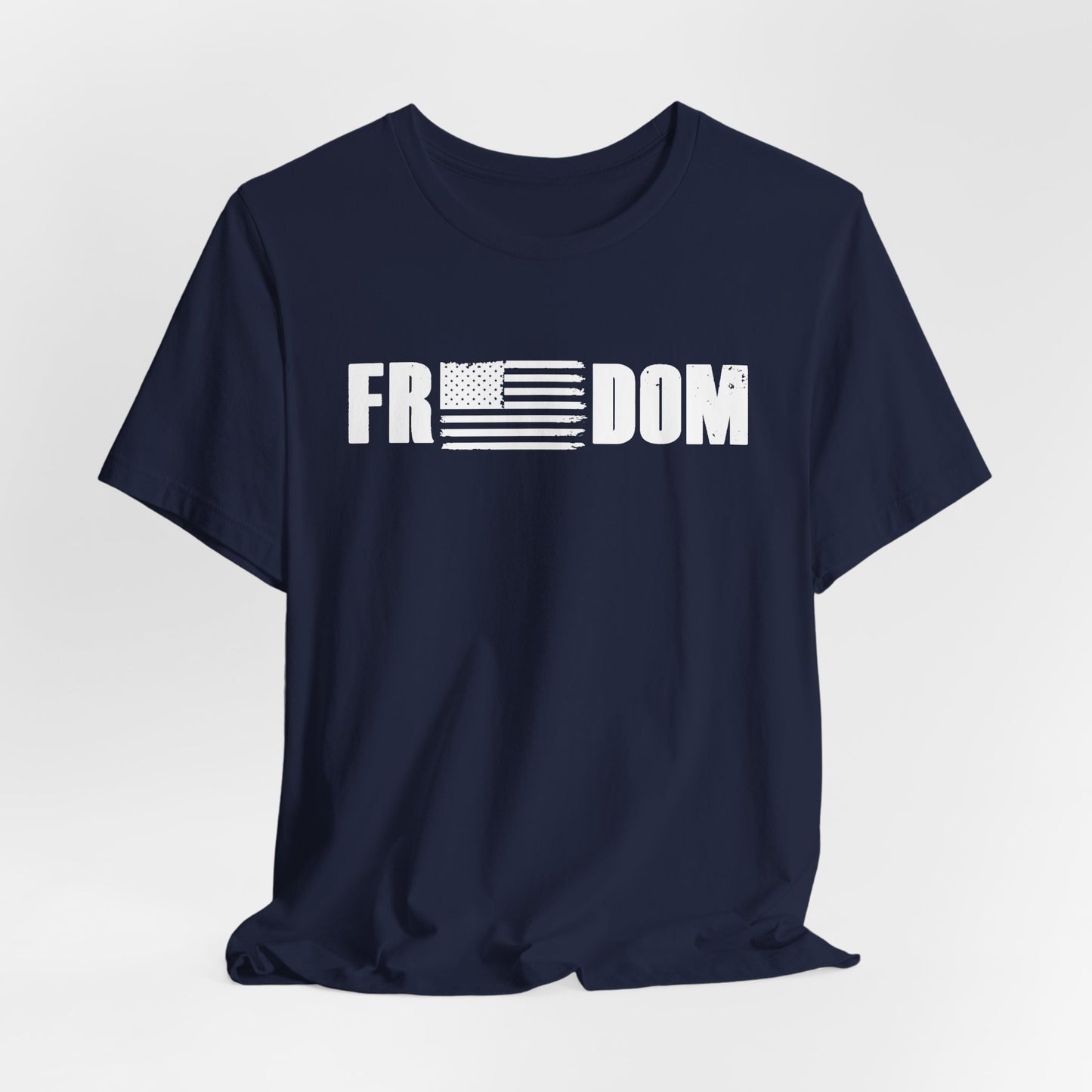 Patriotic Freedom Tee, USA Flag Shirt, Independence Day Apparel, American Pride Top, Fourth of July Tee, Patriotic Clothing - Old Glory 1776 Apparel