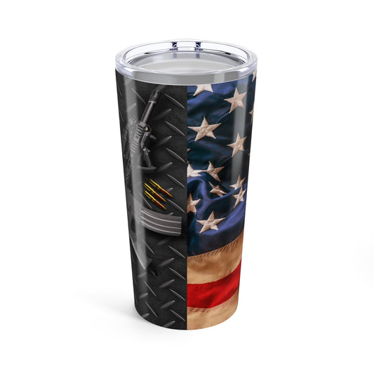 I 2nd That, 20oz Tumbler, 2nd Amendment, Gun Rights, Patriotic - Old Glory 1776 Apparel