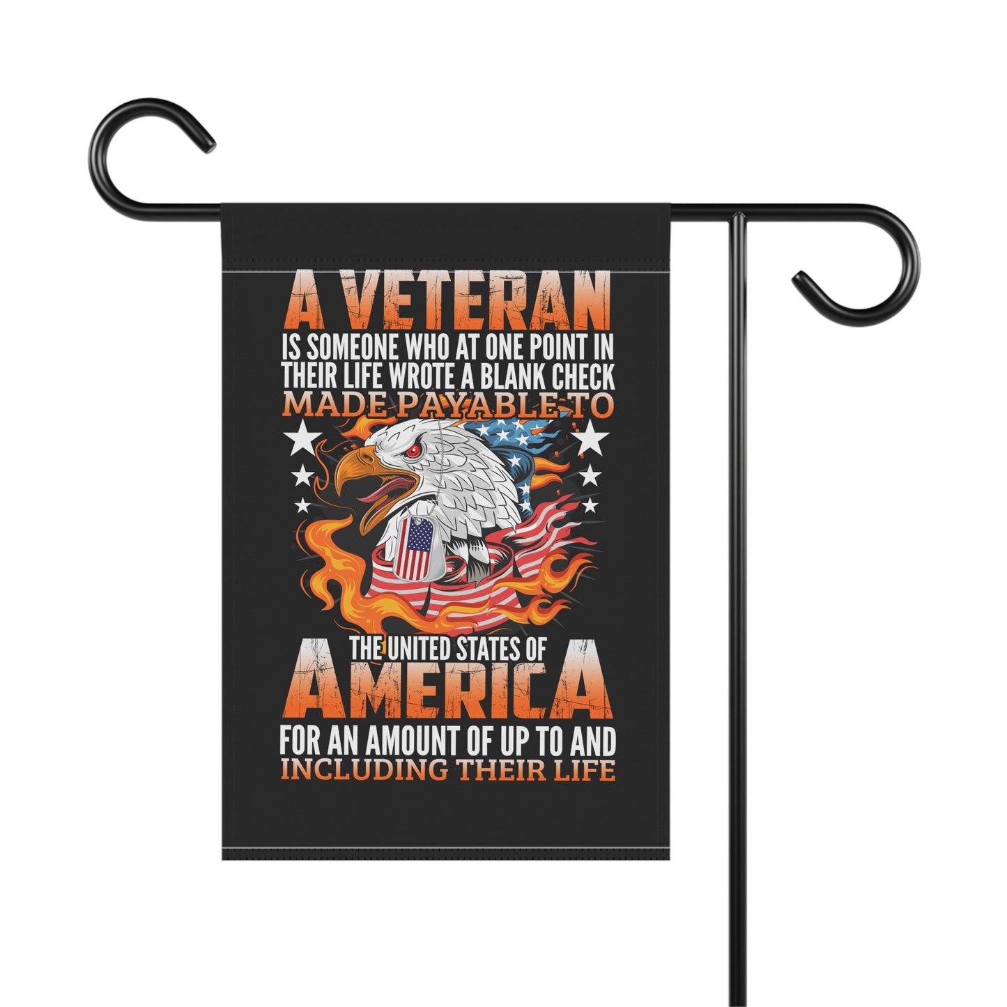 A Veteran - Garden & House Banner - Premium Home Decor from Old Glory 1776 Apparel - Just $19.97! Shop now at Old Glory 1776 Apparel