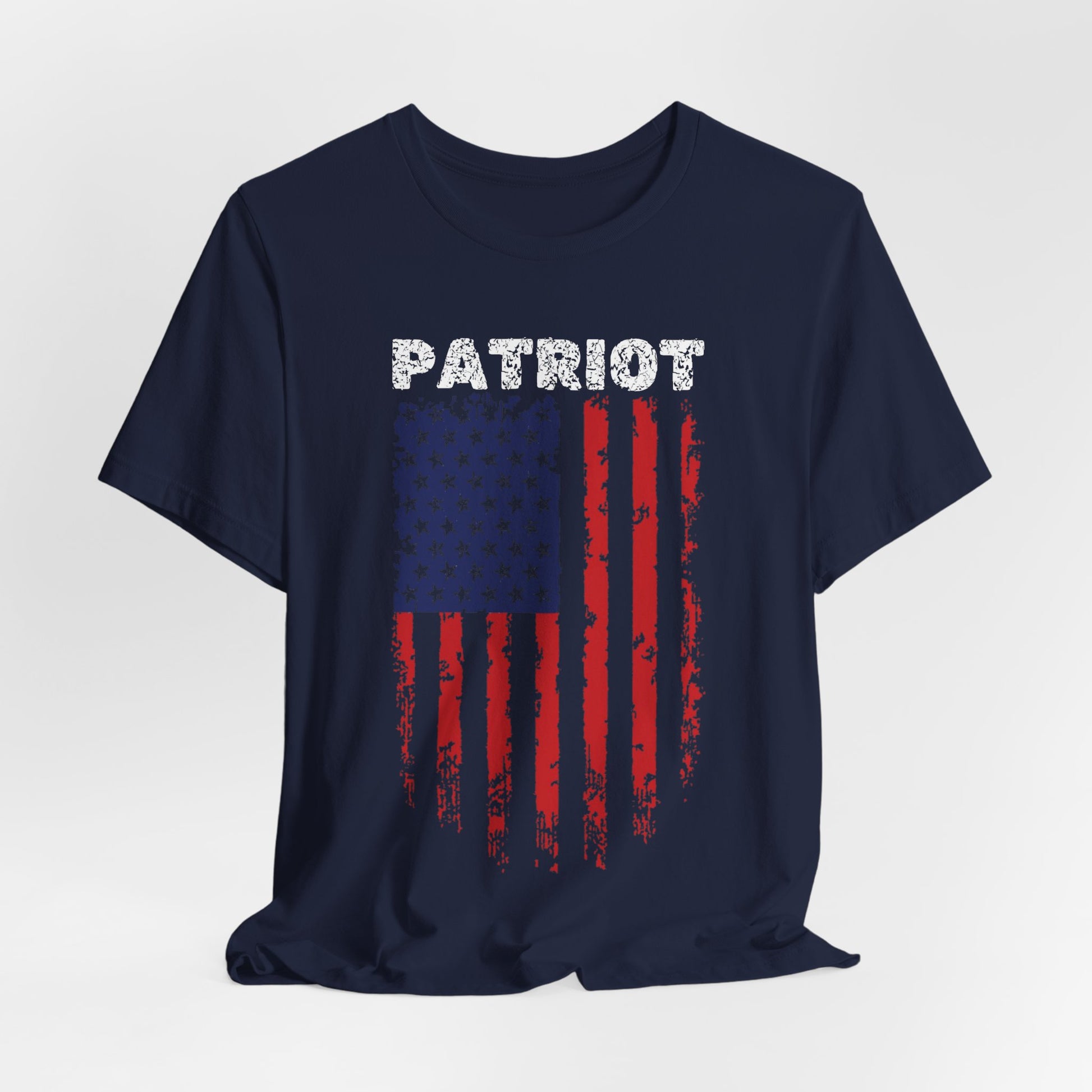 Patriot Flag Unisex T-Shirt, American Pride Tee, Fearless and Bold Shirt, USA Patriotism Top, Patriotic Gift - Old Glory 1776 Apparel