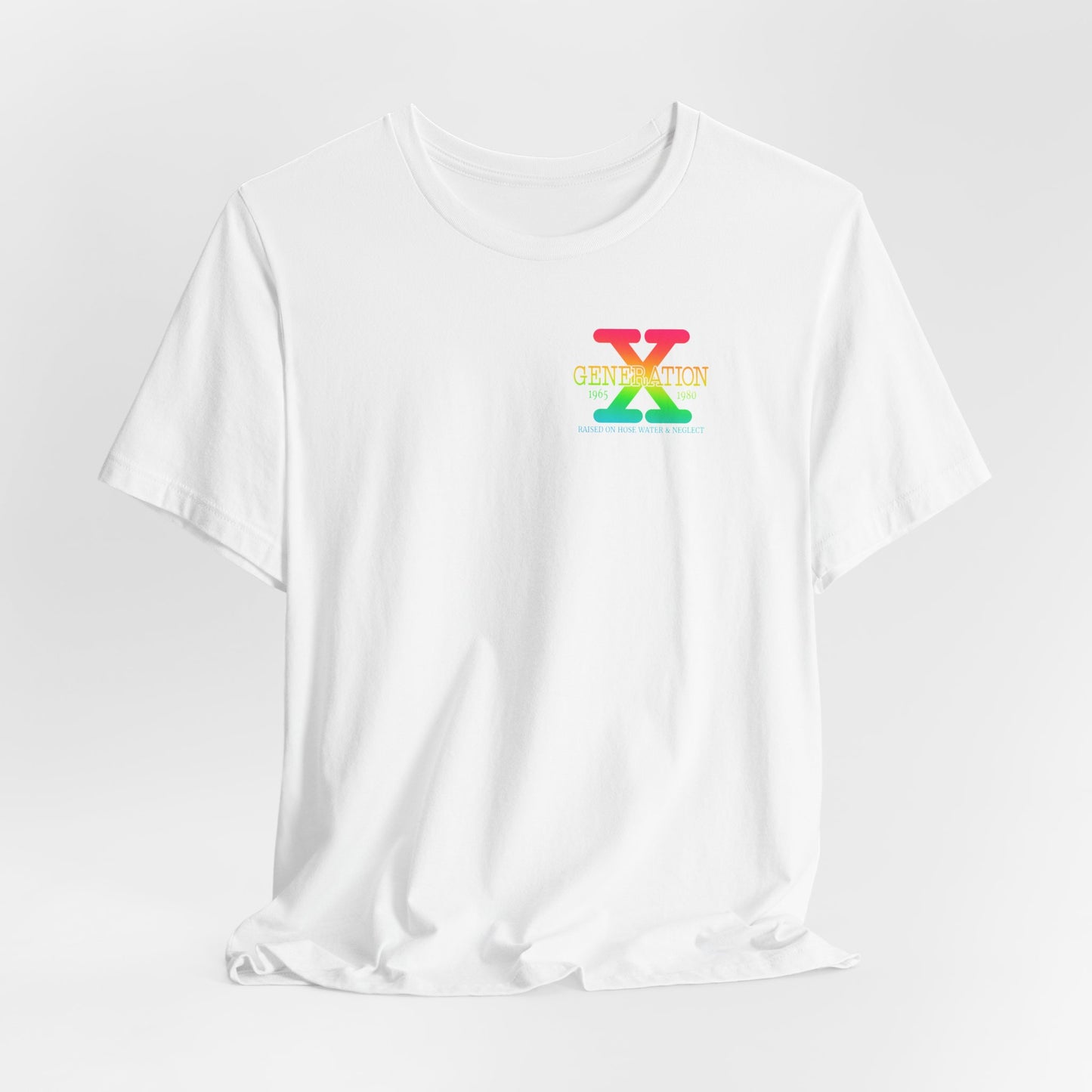 Retro Gen X T-Shirt, Vintage Style Tee, Unisex Graphic Tee, Nostalgic 80s Shirt, Perfect for Gen X Fans, Gift for Retro Lovers - Old Glory 1776 Apparel