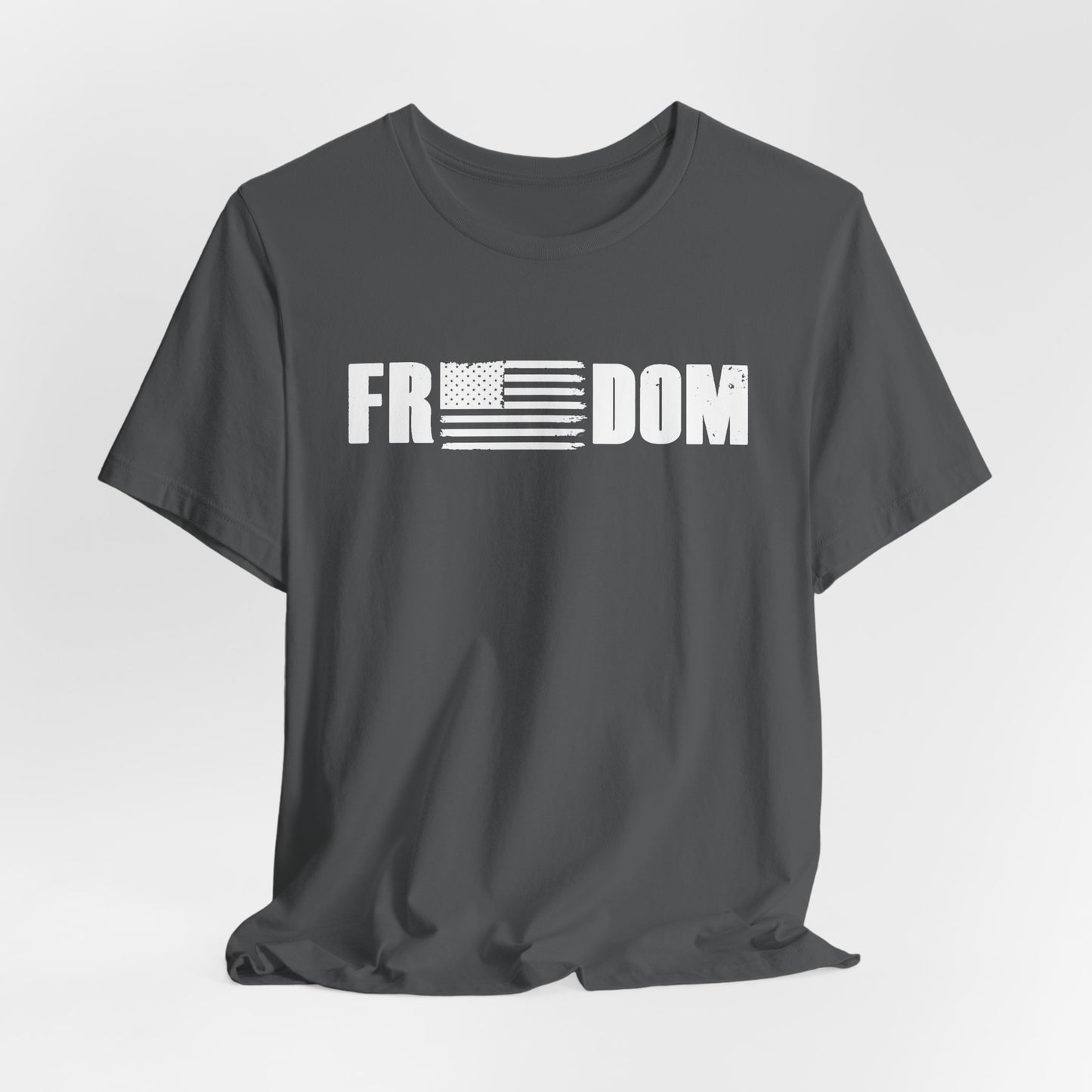 Patriotic Freedom Tee, USA Flag Shirt, Independence Day Apparel, American Pride Top, Fourth of July Tee, Patriotic Clothing - Old Glory 1776 Apparel