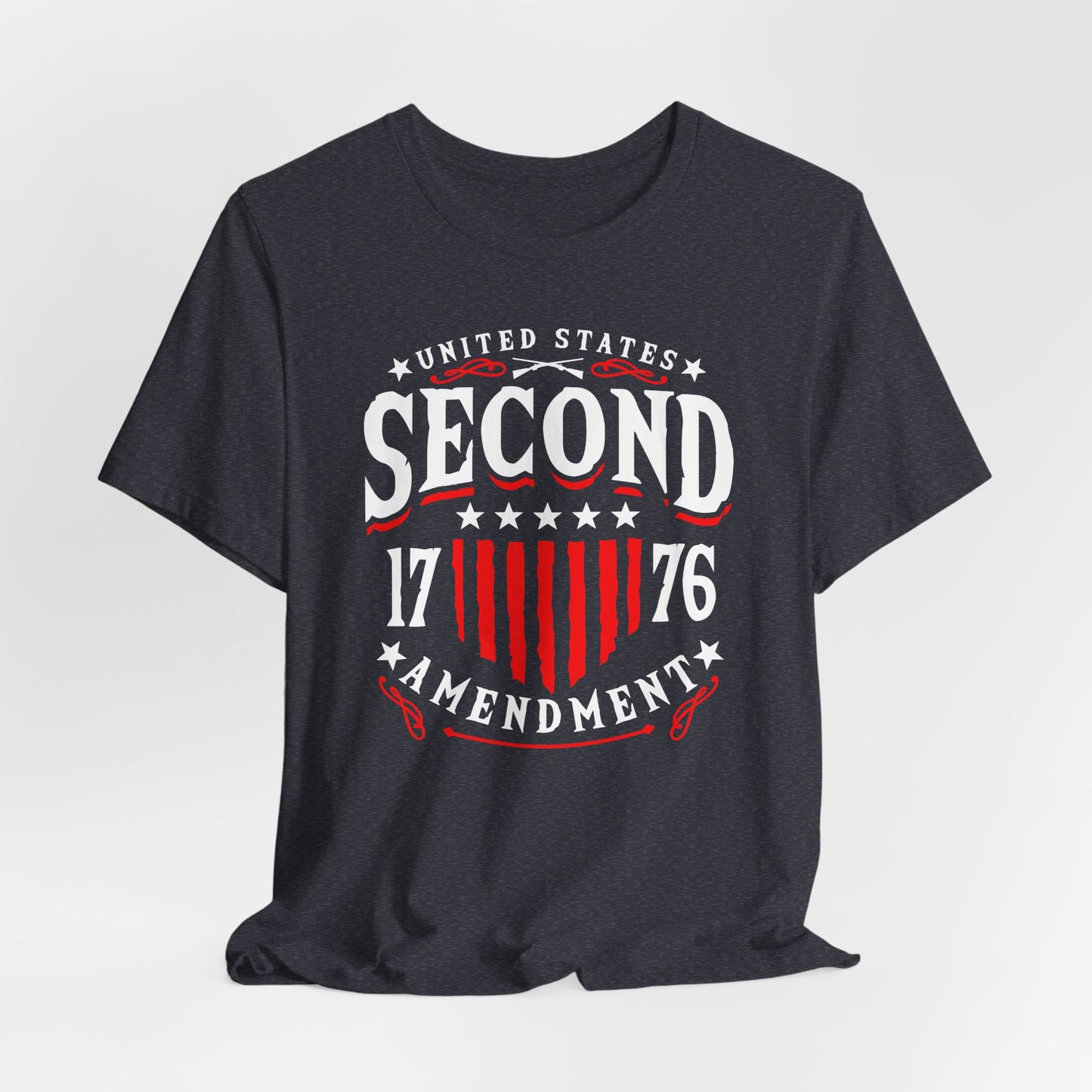 United States 2nd Amendment, 1776 Unisex T-Shirt, Patriotic Tee, Freedom Liberty Tee, 2nd Amendment Merch, American Patriot Top - Old Glory 1776 Apparel