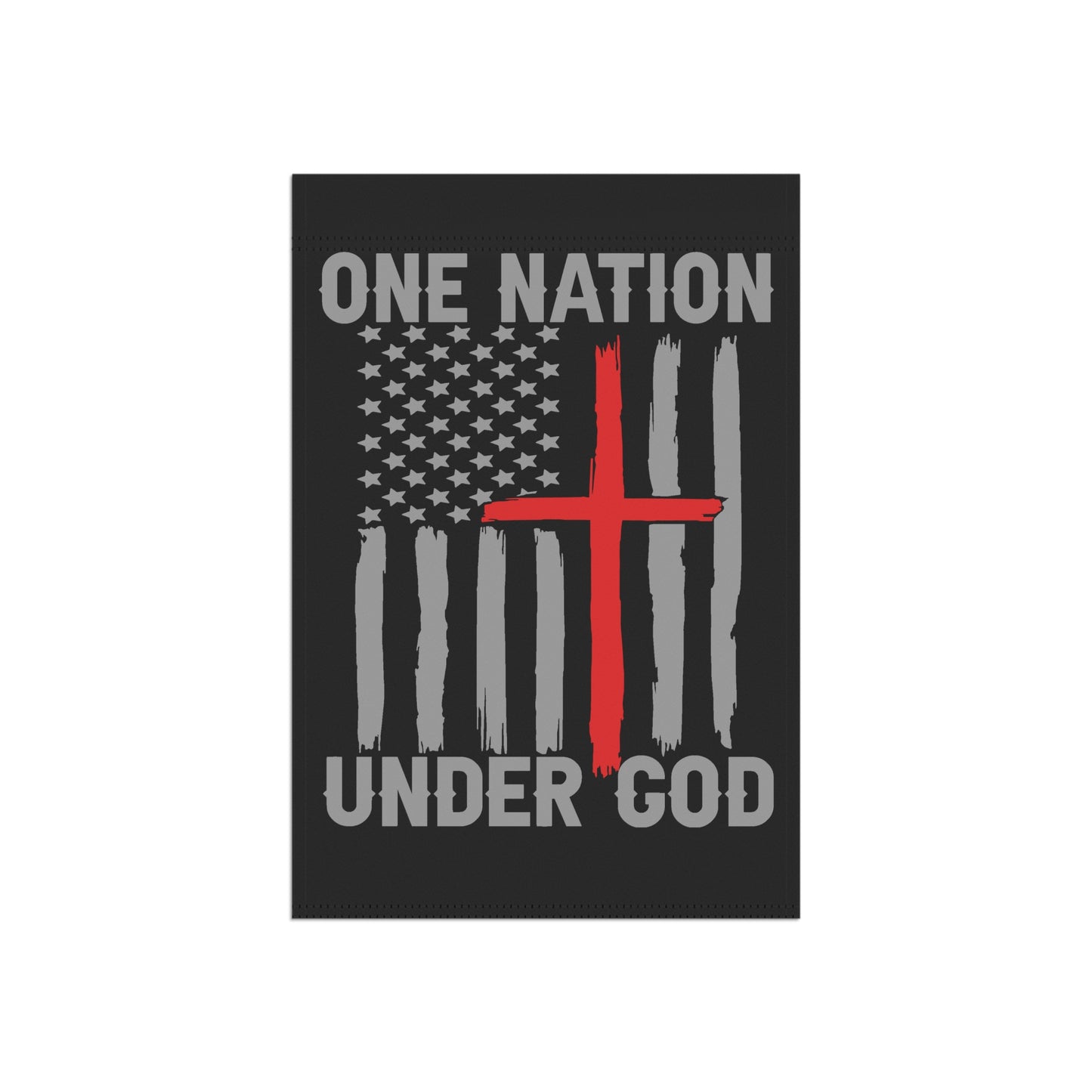 One nation under God - Garden & House Banner - Premium Home Decor from Printify - Just $19.97! Shop now at Grizzly Creek Apparel