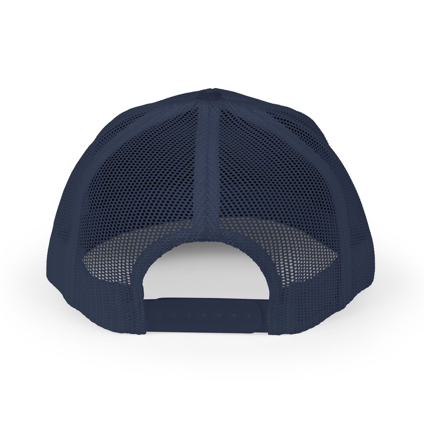 Patriotic Snapback Trucker Cap - American Flag Design