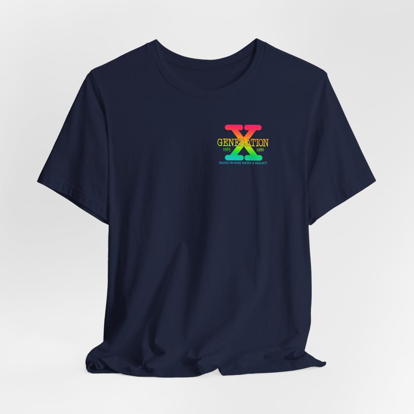 Retro Gen X T-Shirt, Vintage Style Tee, Unisex Graphic Tee, Nostalgic 80s Shirt, Perfect for Gen X Fans, Gift for Retro Lovers - Old Glory 1776 Apparel