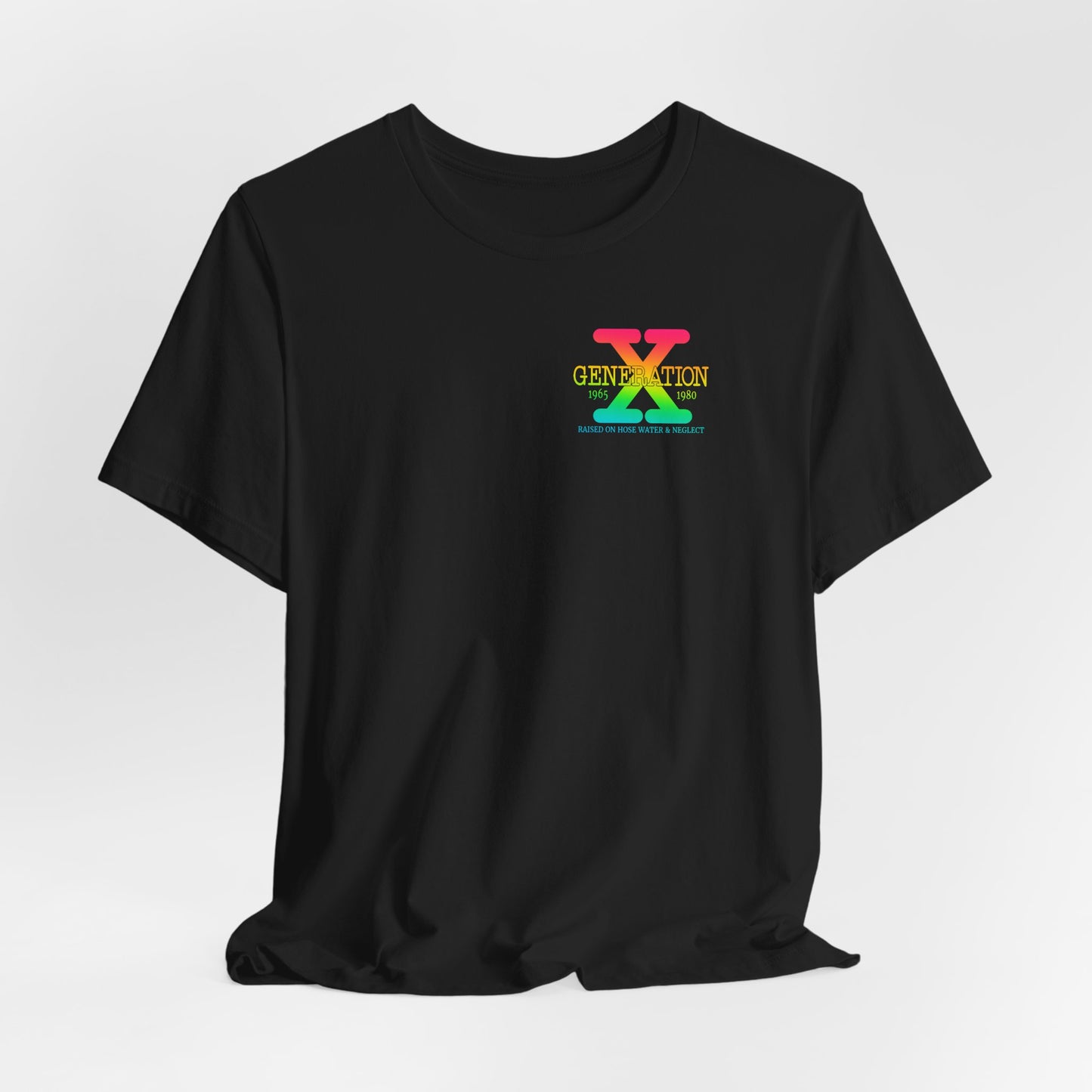 Retro Gen X T-Shirt, Vintage Style Tee, Unisex Graphic Tee, Nostalgic 80s Shirt, Perfect for Gen X Fans, Gift for Retro Lovers - Old Glory 1776 Apparel
