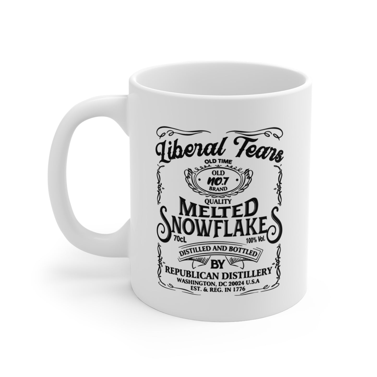 Liberal Tears Mug, Funny Coffee Cup, Gift for Friends, Humor Mug, Unique Kitchen Decor, Political Coffee Mug