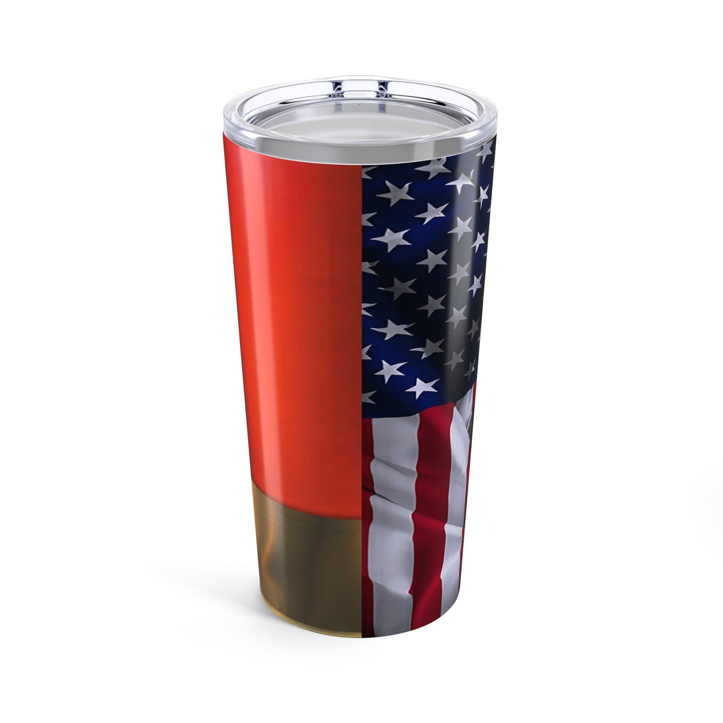 Patriotic 20oz Tumbler | American Flag Design | Perfect for Veterans Day and Celebrations - Old Glory 1776 Apparel