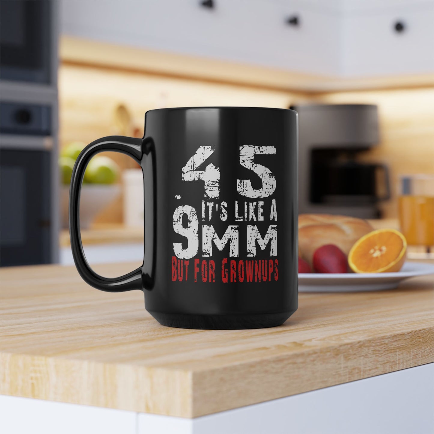 Funny Gun Enthusiast Mug, 11oz & 15oz Coffee Cup, Gift for Grownups, Coffee Lovers, Birthday, Father's Day