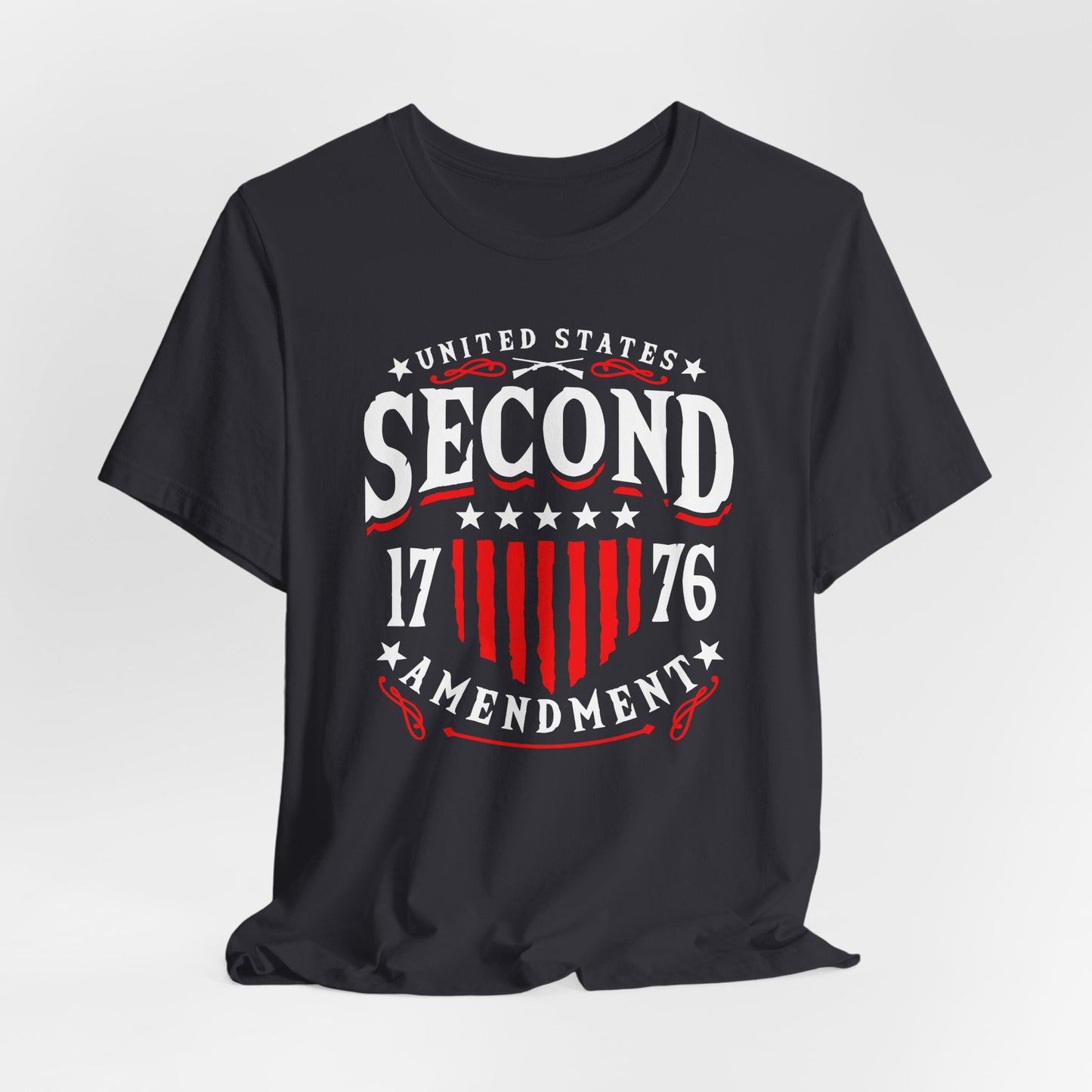 United States 2nd Amendment, 1776 Unisex T-Shirt, Patriotic Tee, Freedom Liberty Tee, 2nd Amendment Merch, American Patriot Top - Old Glory 1776 Apparel