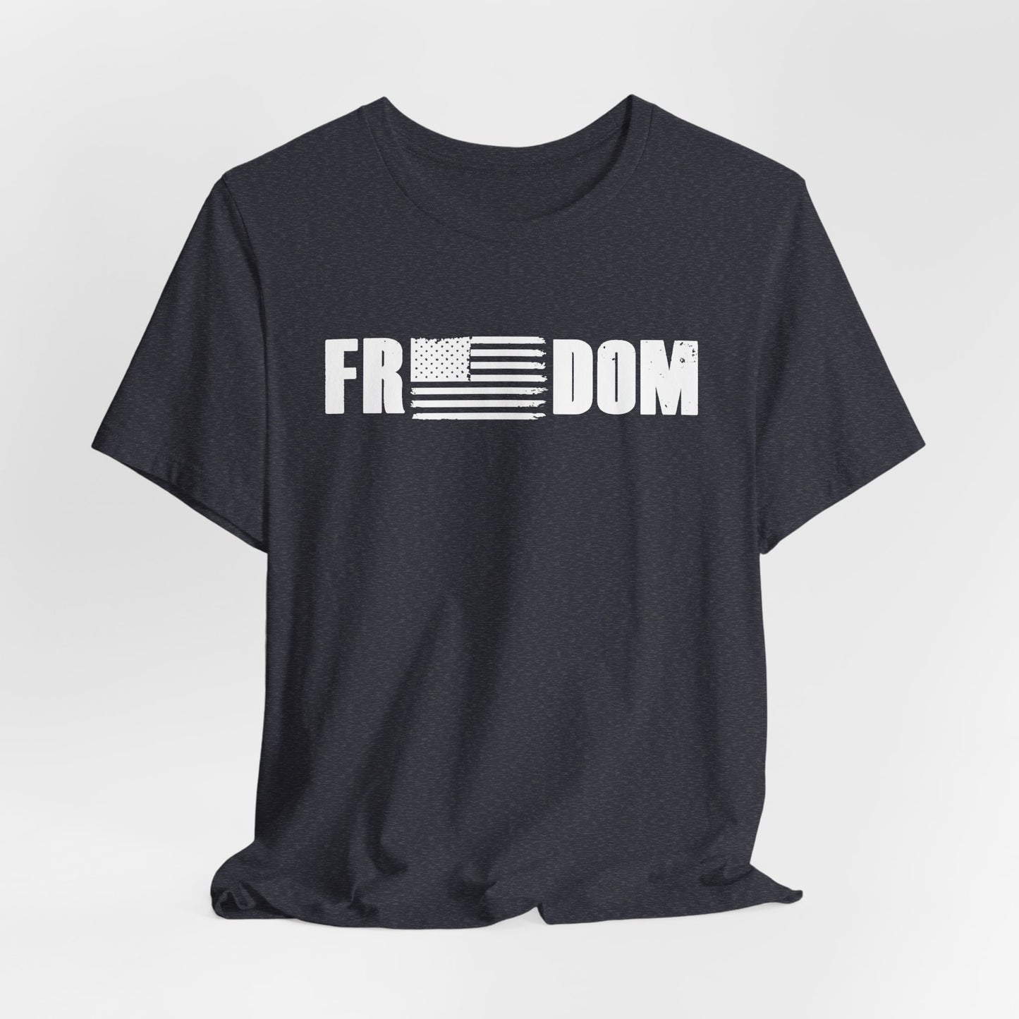 Patriotic Freedom Tee, USA Flag Shirt, Independence Day Apparel, American Pride Top, Fourth of July Tee, Patriotic Clothing - Old Glory 1776 Apparel