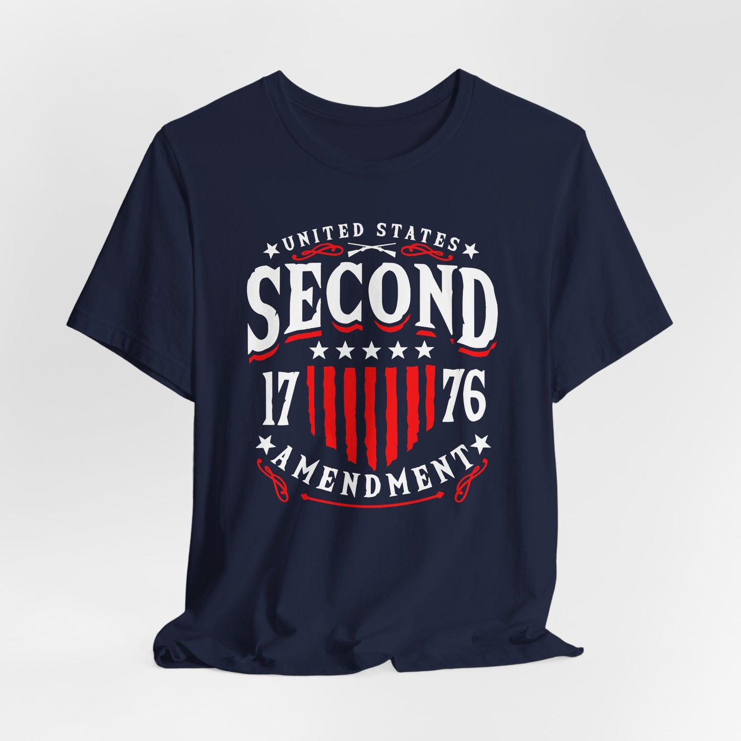 United States 2nd Amendment, 1776 Unisex T-Shirt, Patriotic Tee, Freedom Liberty Tee, 2nd Amendment Merch, American Patriot Top - Old Glory 1776 Apparel