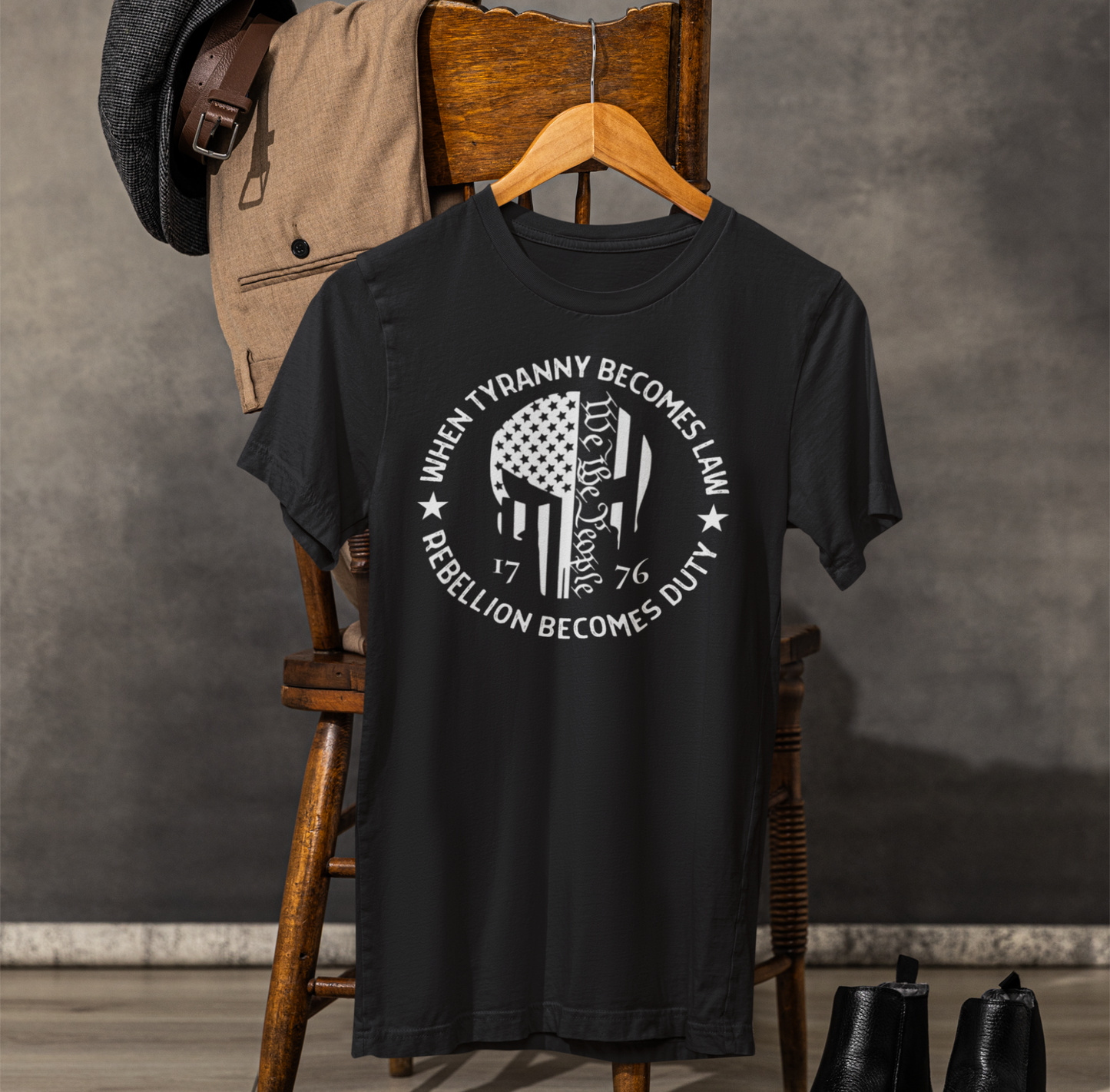 When Tyranny Becomes Law, Rebellion Duty Unisex T-Shirt, Protest Tee, Activist Shirt, Political Unisex Top - Old Glory 1776 Apparel