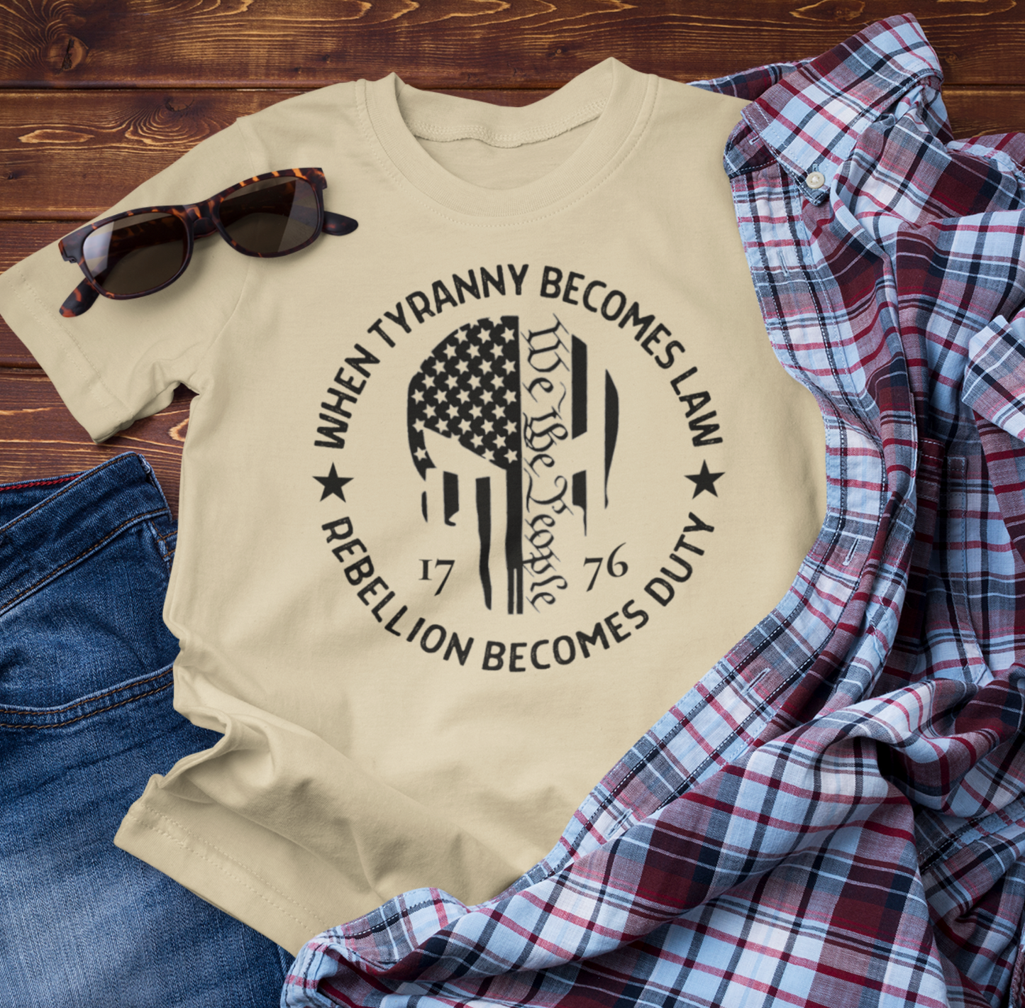 When Tyranny Becomes Law, Rebellion Duty Unisex T-Shirt, Protest Tee, Activist Shirt, Political Unisex Top - Old Glory 1776 Apparel