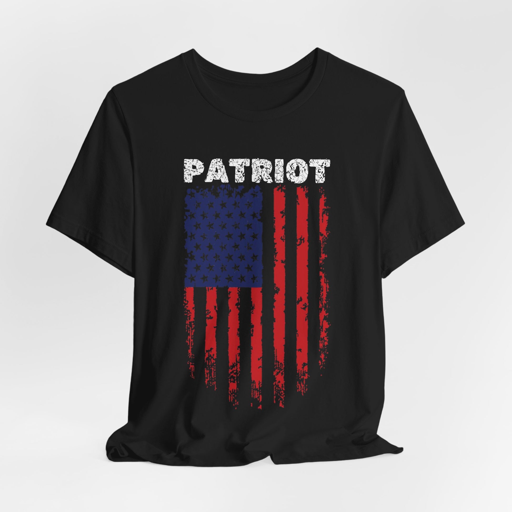 Patriot Flag Unisex T-Shirt, American Pride Tee, Fearless and Bold Shirt, USA Patriotism Top, Patriotic Gift - Old Glory 1776 Apparel