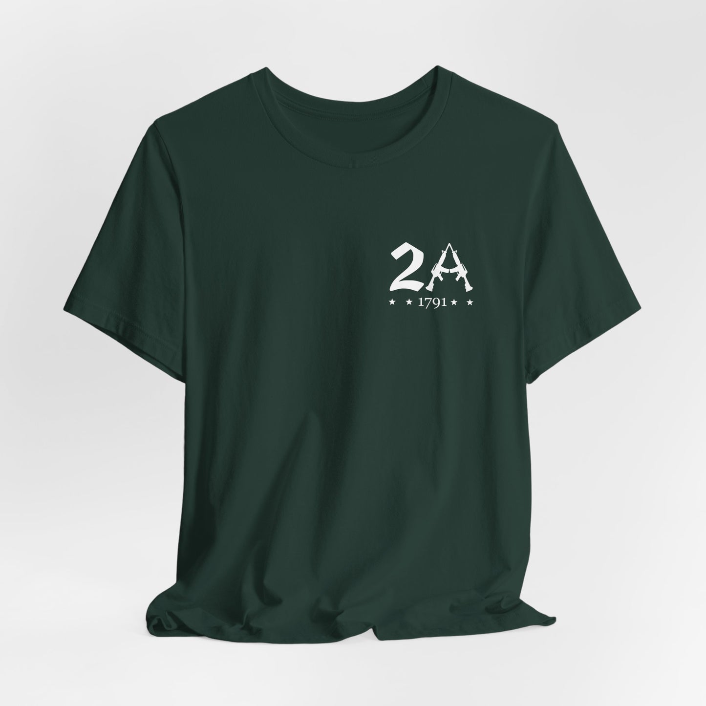All Faster Than Dialing 911 Patriotic Unisex T-Shirt, 2nd Amendment Unisex Tee, , Premium Shirt, American Patriot Gift, - Old Glory 1776 Apparel