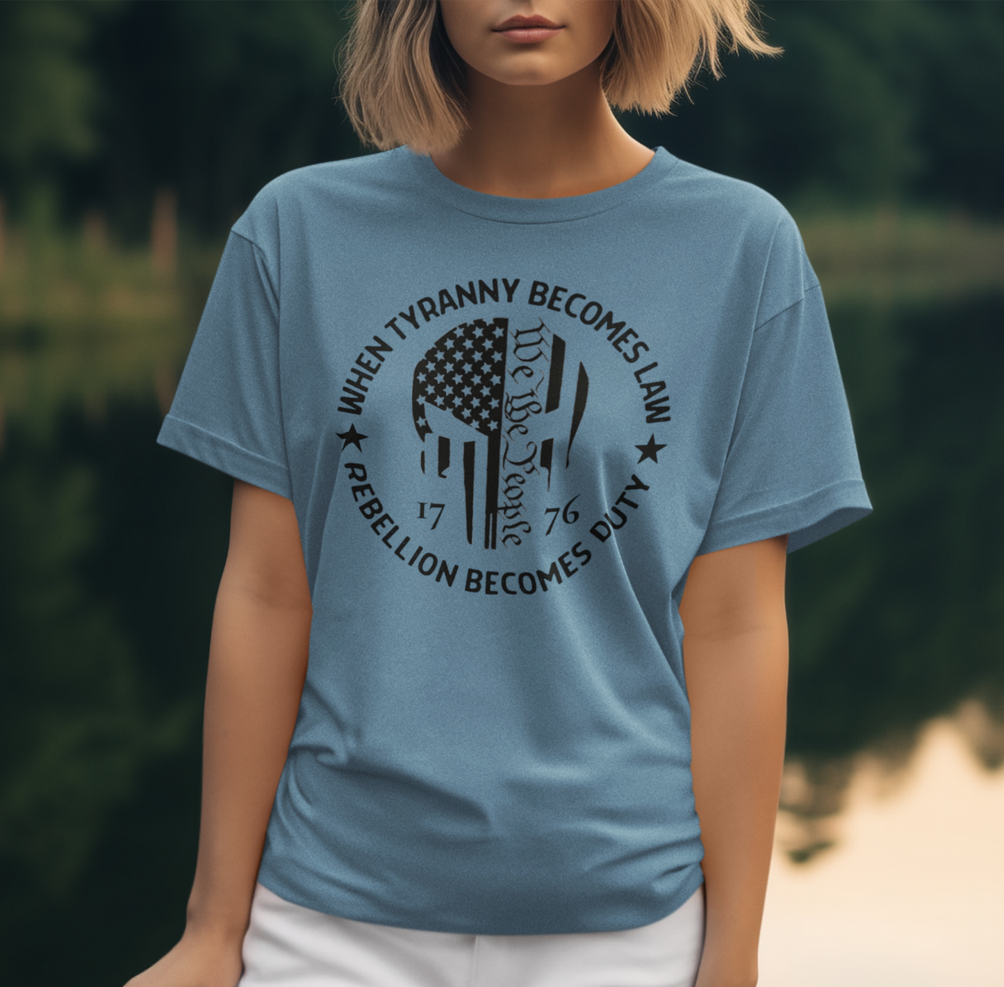 When Tyranny Becomes Law, Rebellion Duty Unisex T-Shirt, Protest Tee, Activist Shirt, Political Unisex Top - Old Glory 1776 Apparel