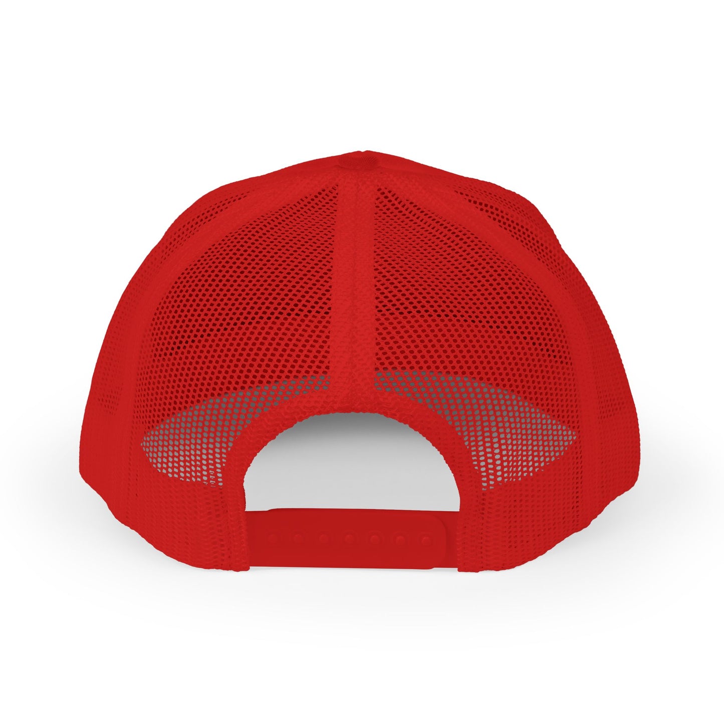 Patriotic Snapback Trucker Cap - American Flag Design