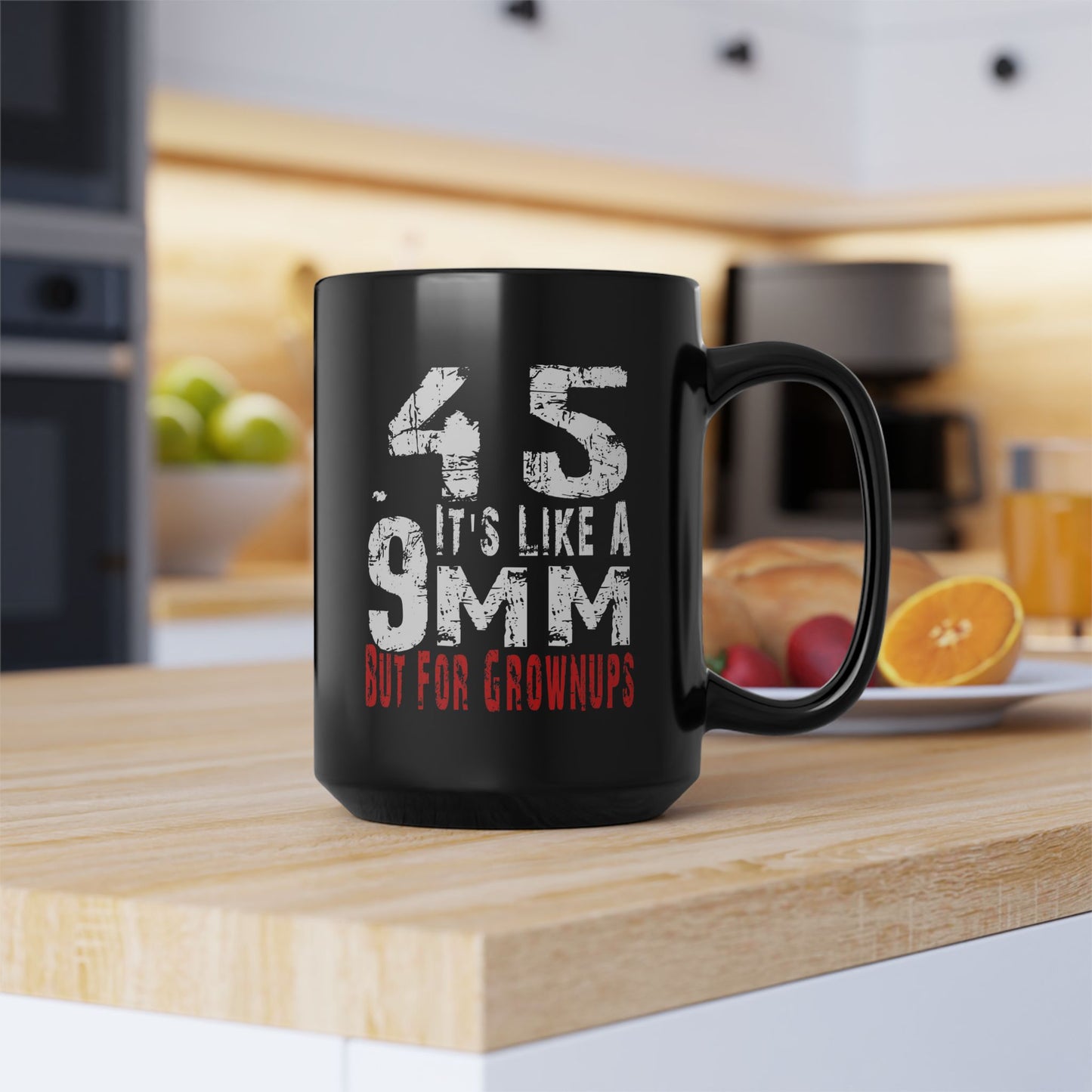 Funny Gun Enthusiast Mug, 11oz & 15oz Coffee Cup, Gift for Grownups, Coffee Lovers, Birthday, Father's Day
