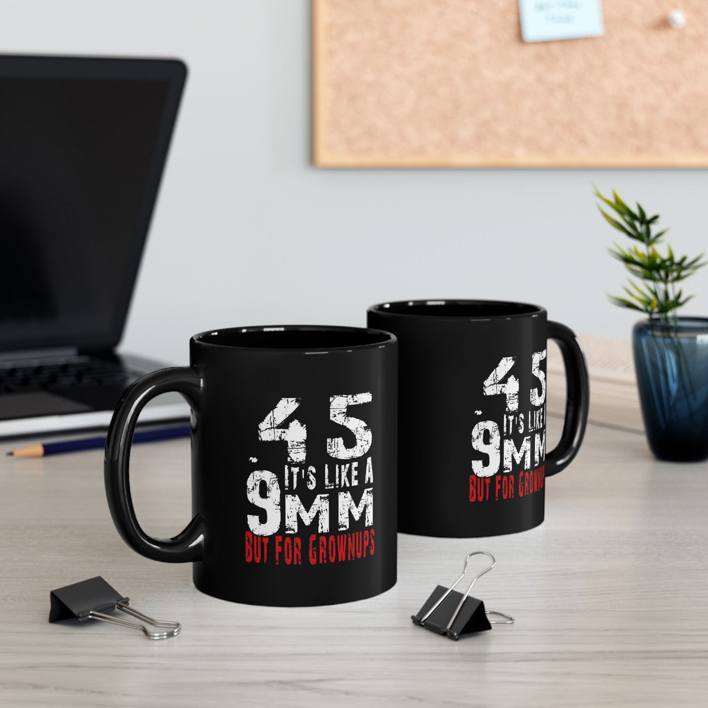 Funny Gun Enthusiast Mug, 11oz & 15oz Coffee Cup, Gift for Grownups, Coffee Lovers, Birthday, Father's Day