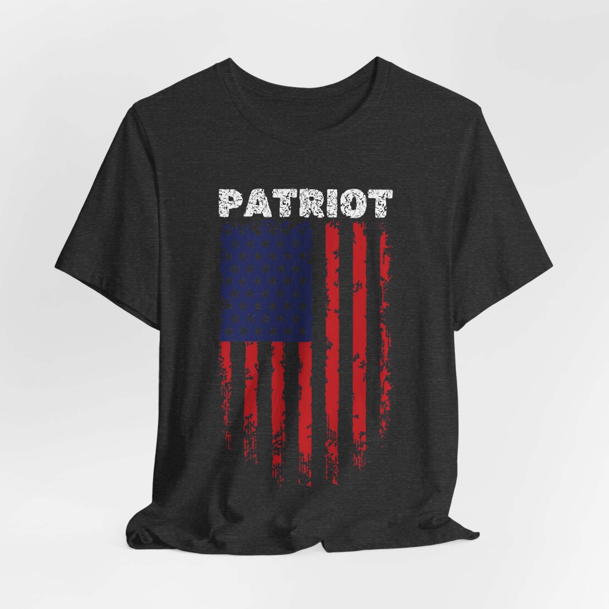 Patriot Flag Unisex T-Shirt, American Pride Tee, Fearless and Bold Shirt, USA Patriotism Top, Patriotic Gift - Old Glory 1776 Apparel