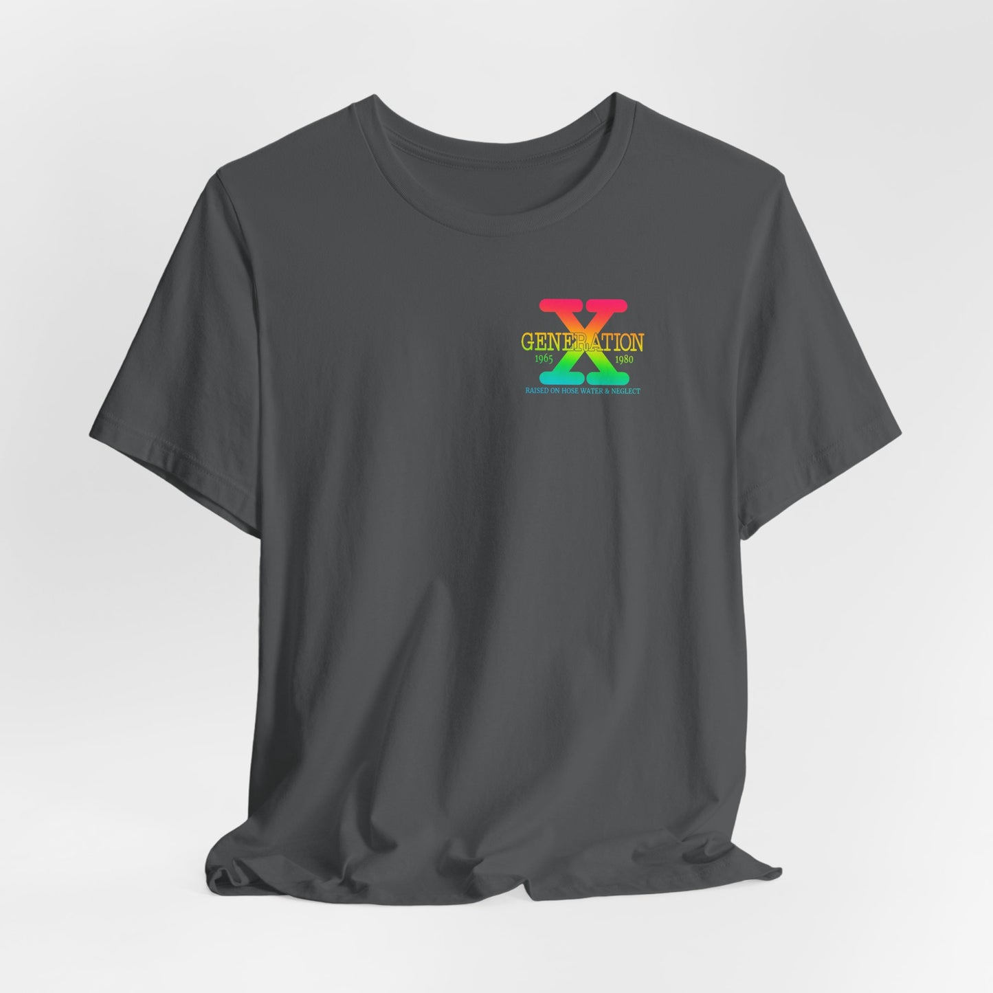 Retro Gen X T-Shirt, Vintage Style Tee, Unisex Graphic Tee, Nostalgic 80s Shirt, Perfect for Gen X Fans, Gift for Retro Lovers - Old Glory 1776 Apparel
