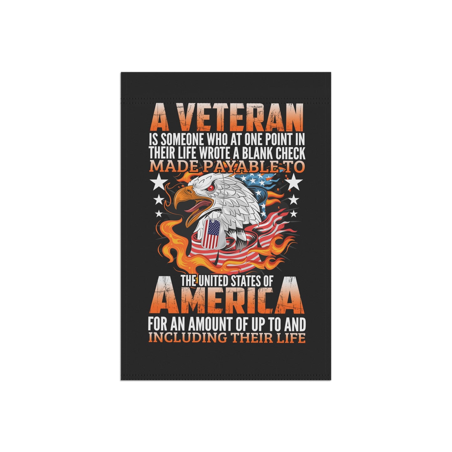 A Veteran - Garden & House Banner - Premium Home Decor from Old Glory 1776 Apparel - Just $19.97! Shop now at Old Glory 1776 Apparel