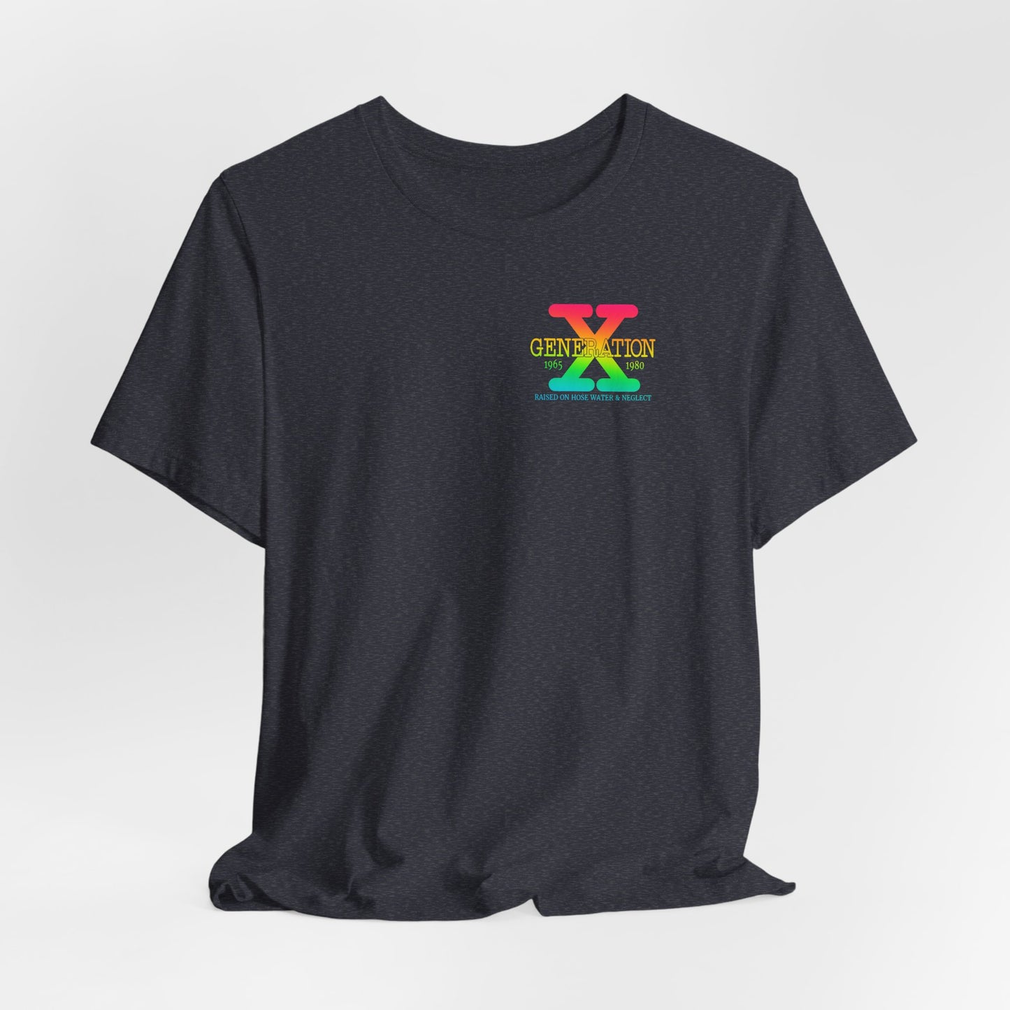 Retro Gen X T-Shirt, Vintage Style Tee, Unisex Graphic Tee, Nostalgic 80s Shirt, Perfect for Gen X Fans, Gift for Retro Lovers - Old Glory 1776 Apparel