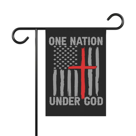 One nation under God - Garden & House Banner - Premium Home Decor from Printify - Just $19.97! Shop now at Grizzly Creek Apparel