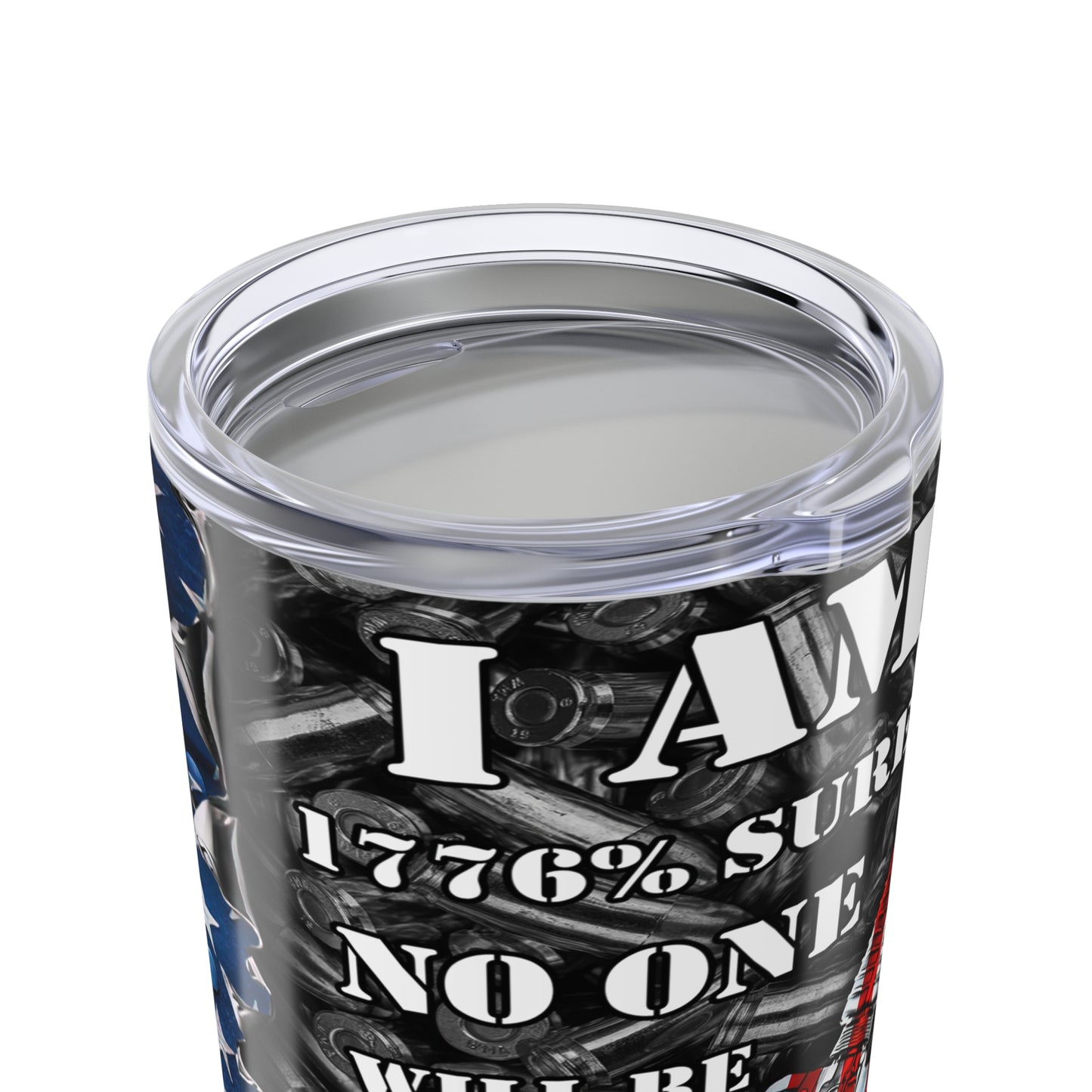 Patriotic 20oz Tumbler - Features Bold American Designs & Gun Themes - Old Glory 1776 Apparel