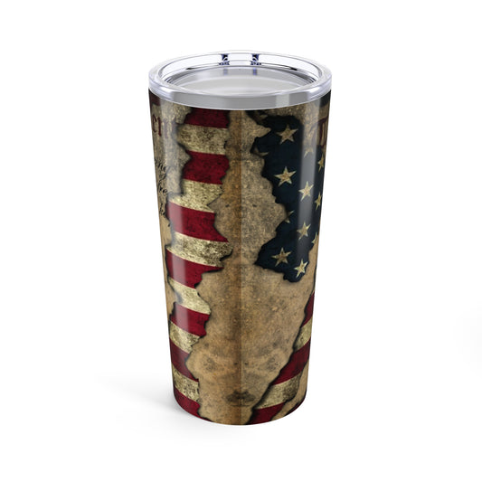 Patriotic 2nd Amendment Tumbler 20oz - Perfect for Freedom Lovers - Old Glory 1776 Apparel