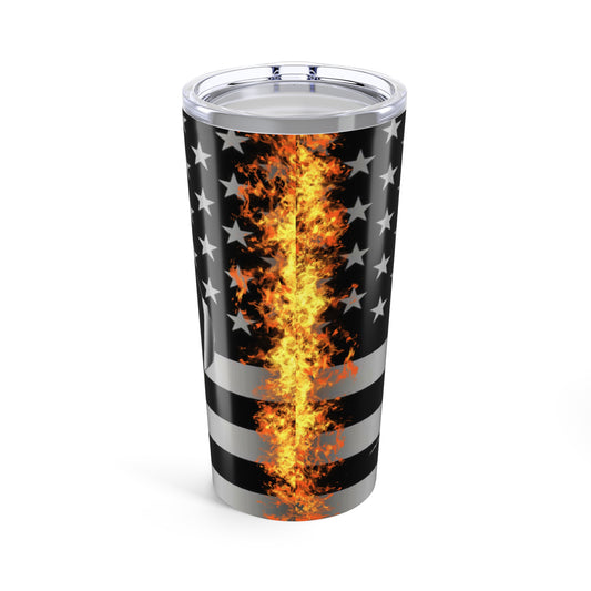 Liberty or Death, Patriotic 20oz Tumbler, Don't Tread on Me, Perfect for Freedom Lovers - Old Glory 1776 Apparel
