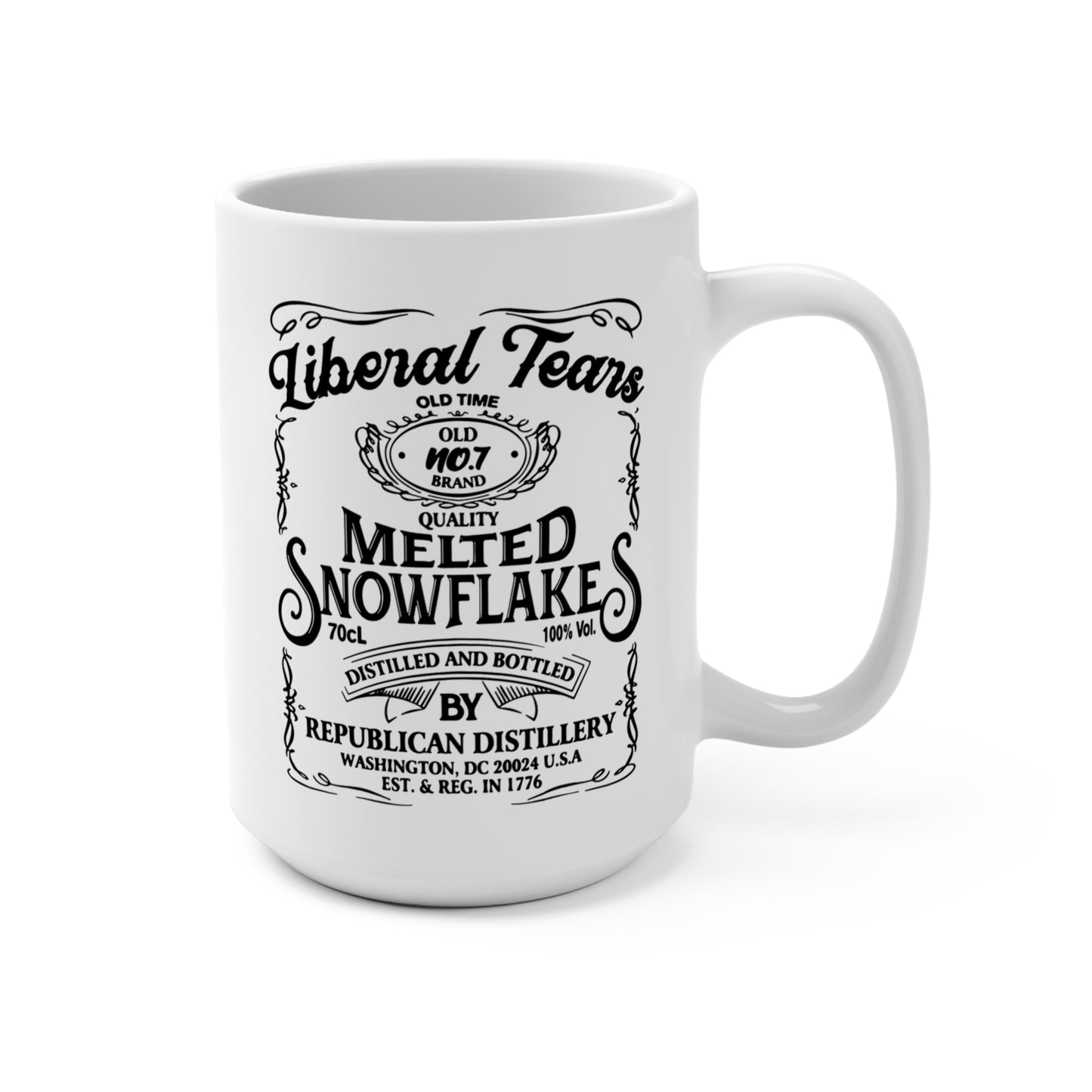 Liberal Tears Mug, Funny Coffee Cup, Gift for Friends, Humor Mug, Unique Kitchen Decor, Political Coffee Mug