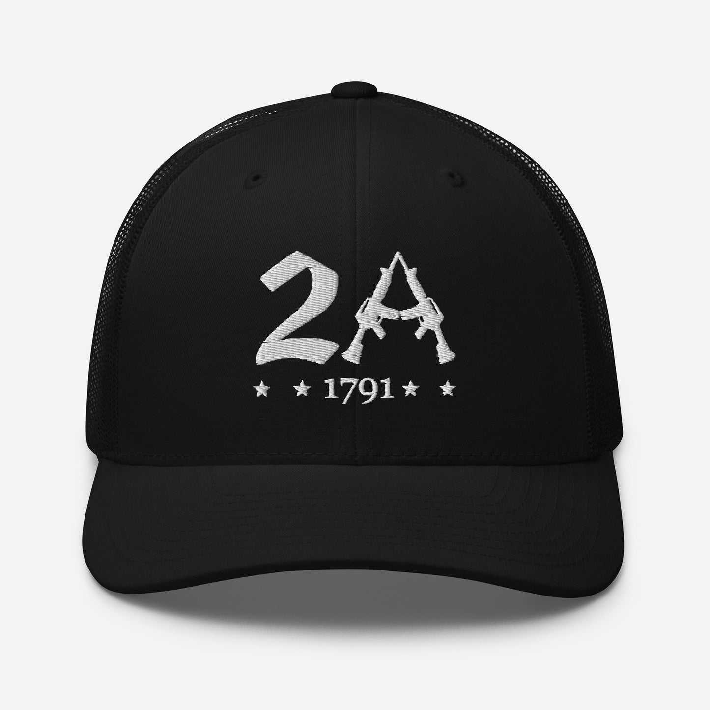 2A Vintage Snapback Trucker Cap - Patriotic Style for All Occasions - Old Glory 1776 Apparel
