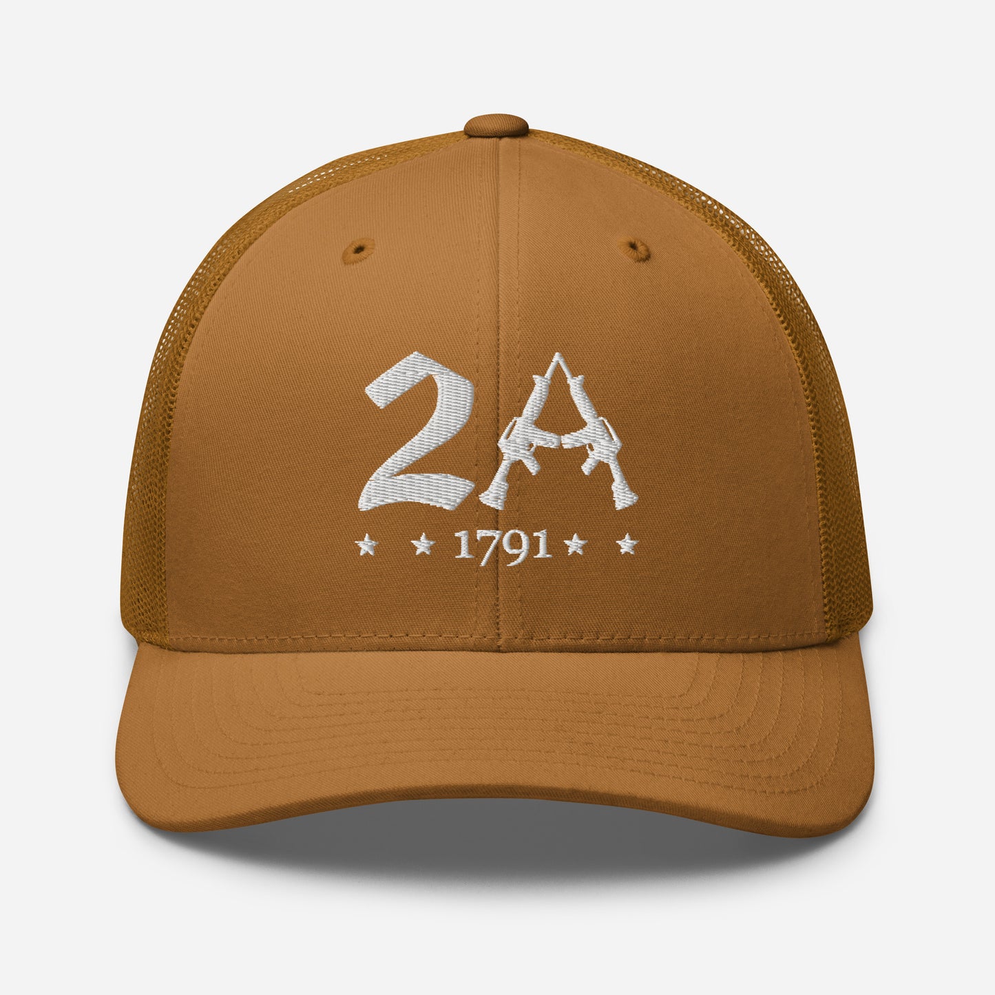 2A Vintage Snapback Trucker Cap - Patriotic Style for All Occasions - Old Glory 1776 Apparel