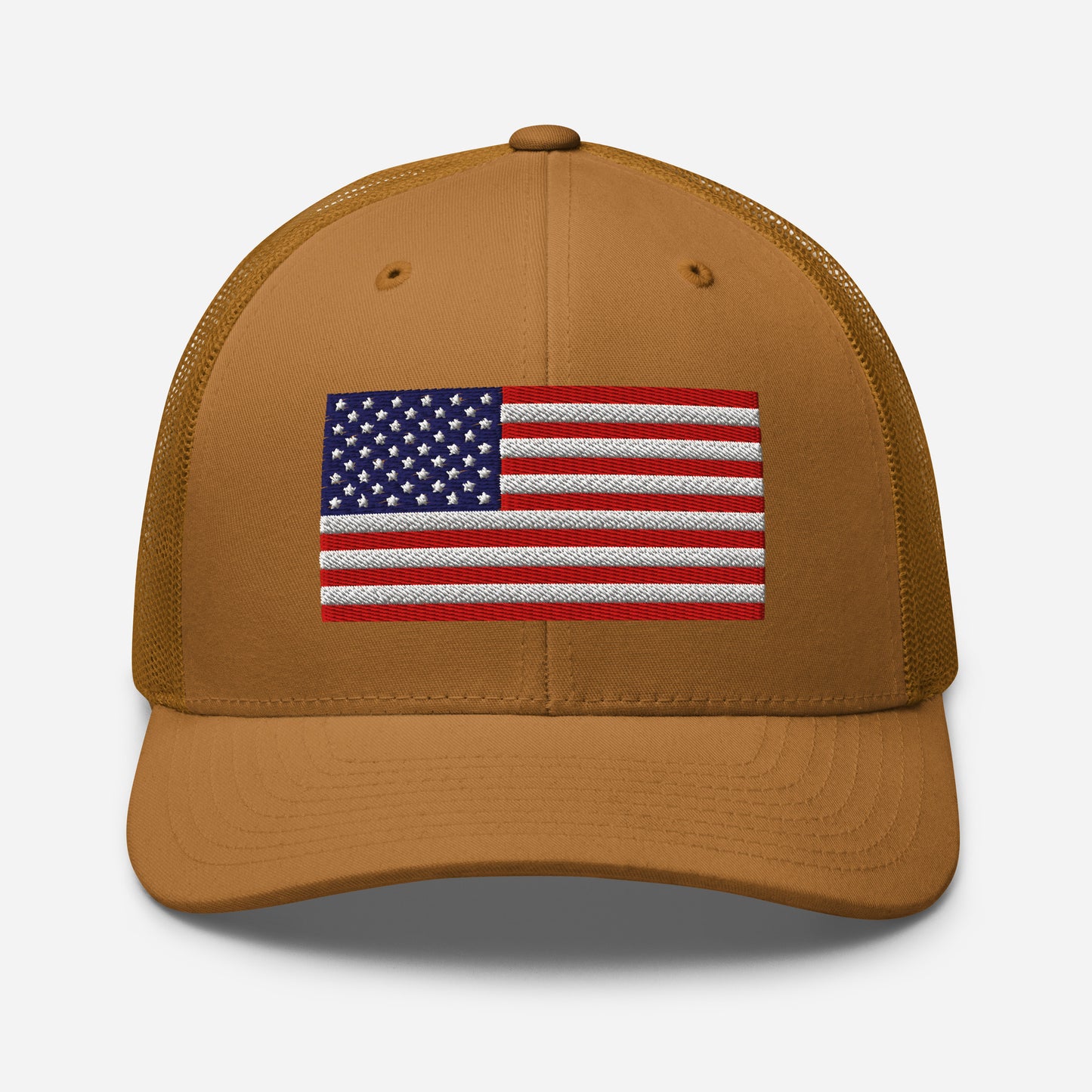 Patriotic Snapback Trucker Cap - USA Flag Design - Old Glory 1776 Apparel