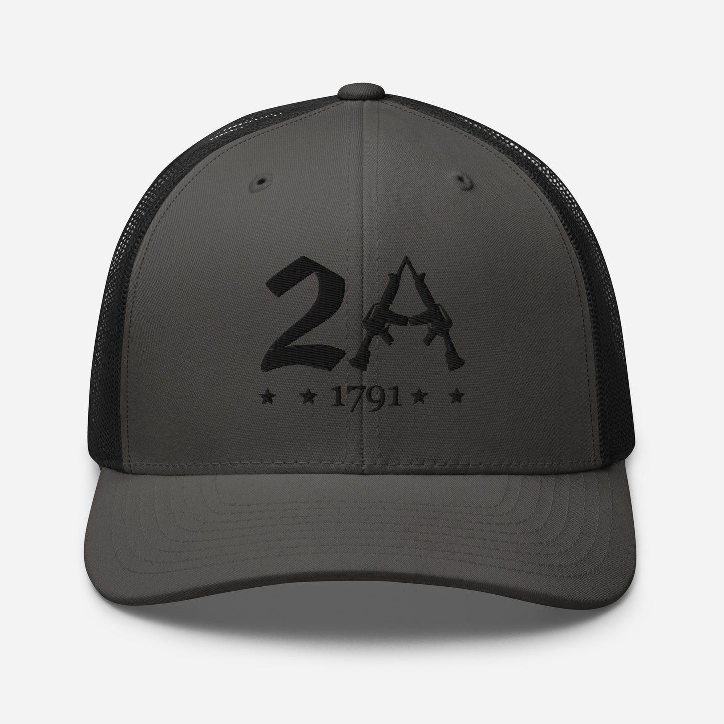 2A 1791 Snapback Trucker Cap - Second Amendment Pride - Old Glory 1776 Apparel