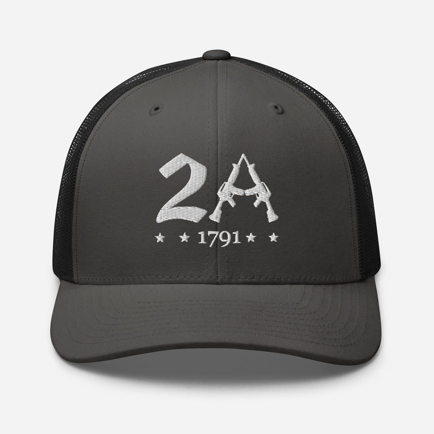 2A Vintage Snapback Trucker Cap - Patriotic Style for All Occasions - Old Glory 1776 Apparel