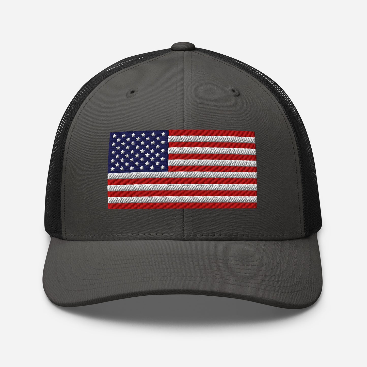 Patriotic Snapback Trucker Cap - USA Flag Design - Old Glory 1776 Apparel