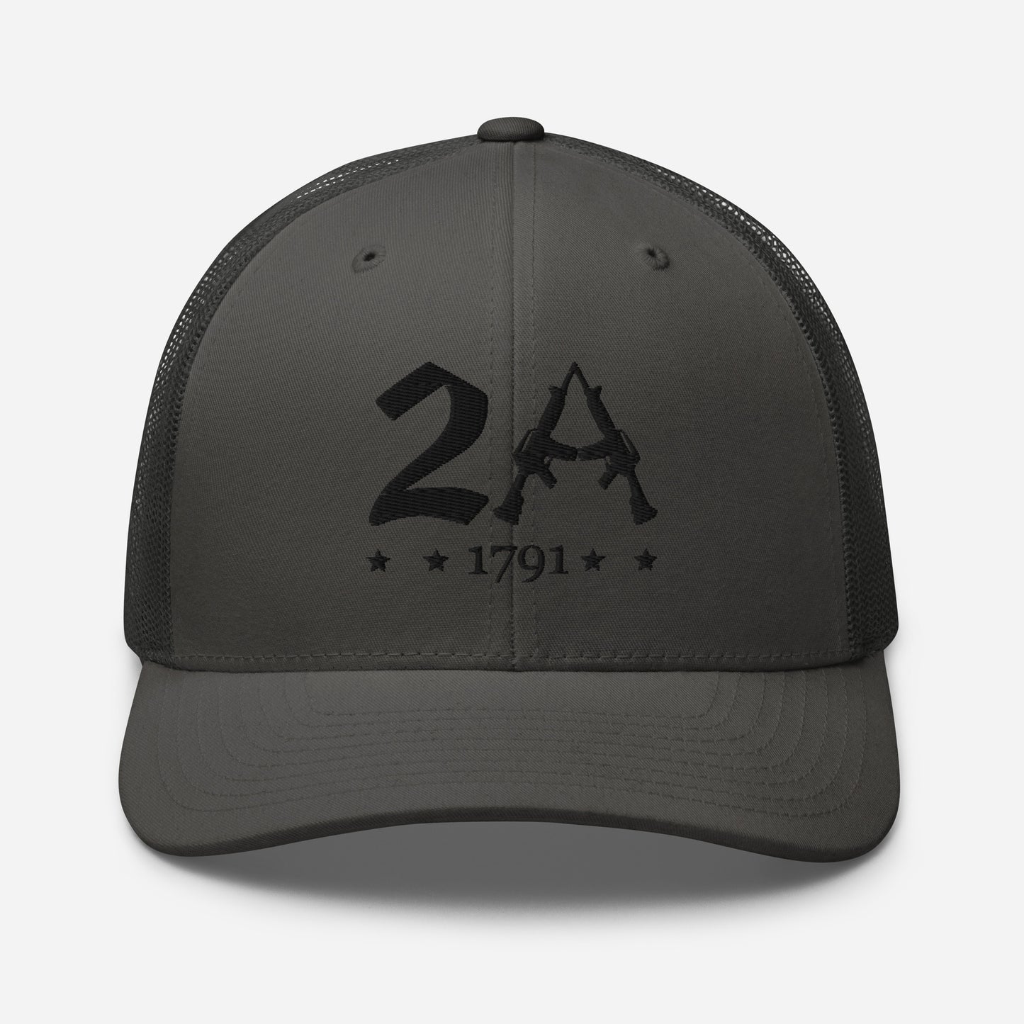 2A 1791 Snapback Trucker Cap - Second Amendment Pride - Old Glory 1776 Apparel