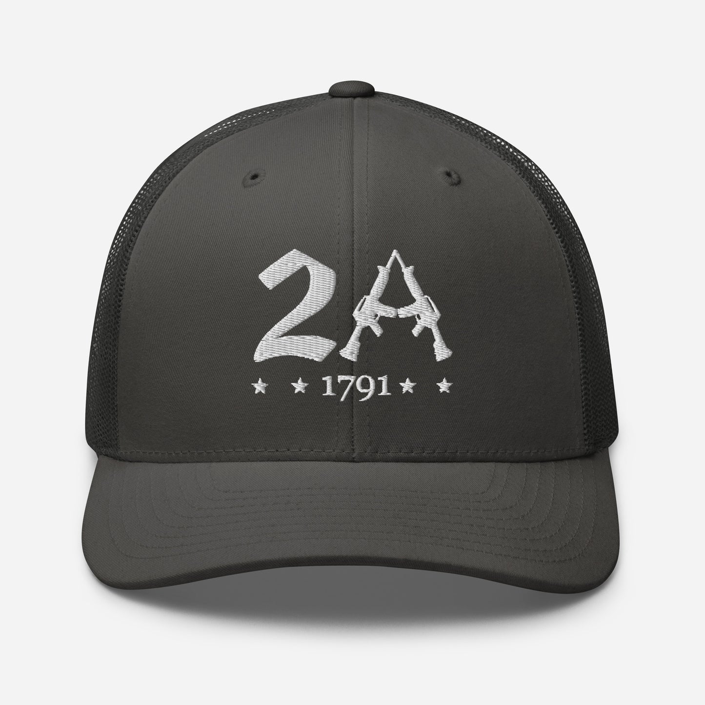 2A Vintage Snapback Trucker Cap - Patriotic Style for All Occasions - Old Glory 1776 Apparel