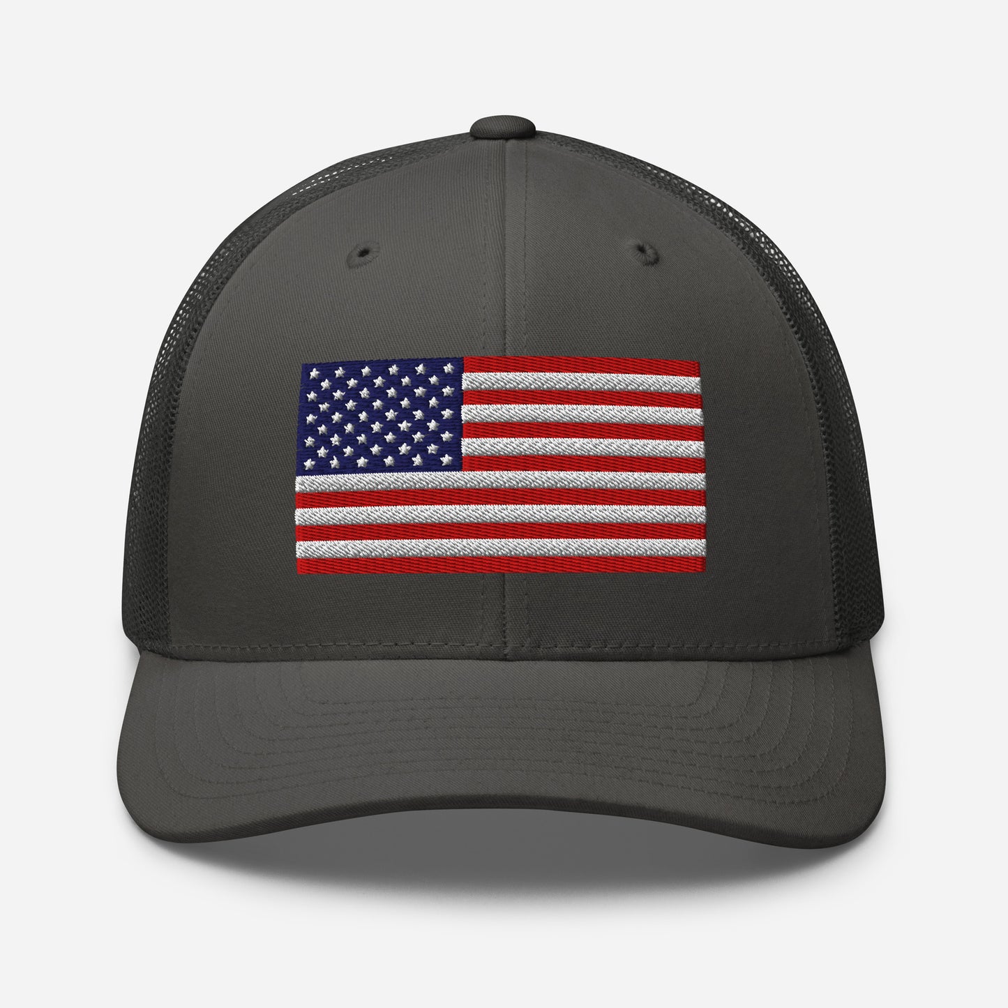 Patriotic Snapback Trucker Cap - USA Flag Design - Old Glory 1776 Apparel
